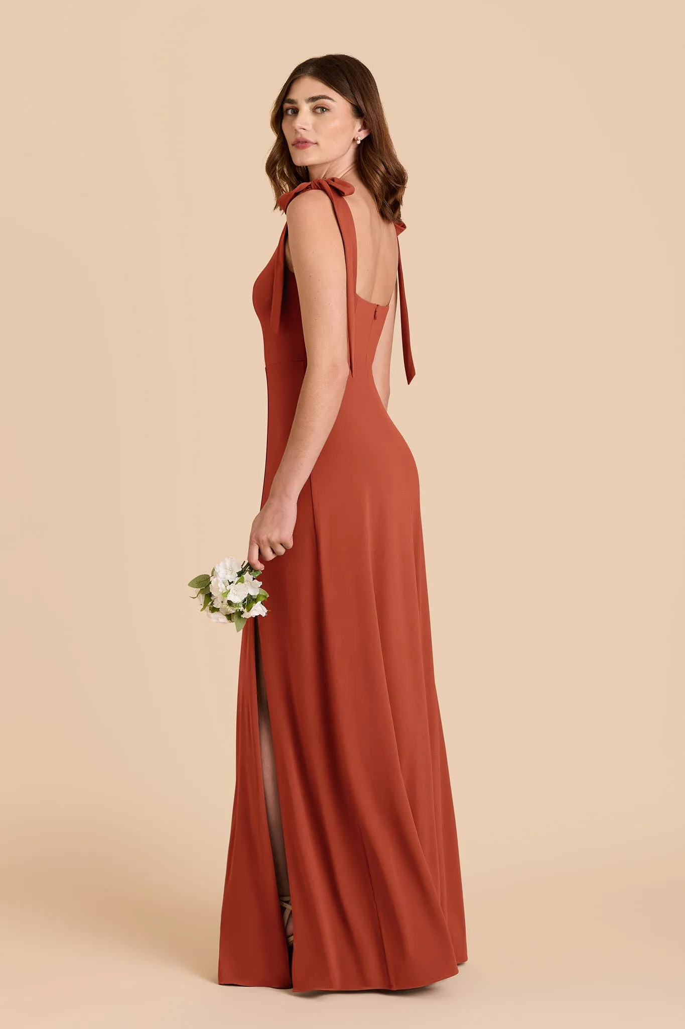 Alex Convertible Dress Luxe Knit - Auburn sold by Birdy Grey product image thumbnail 4