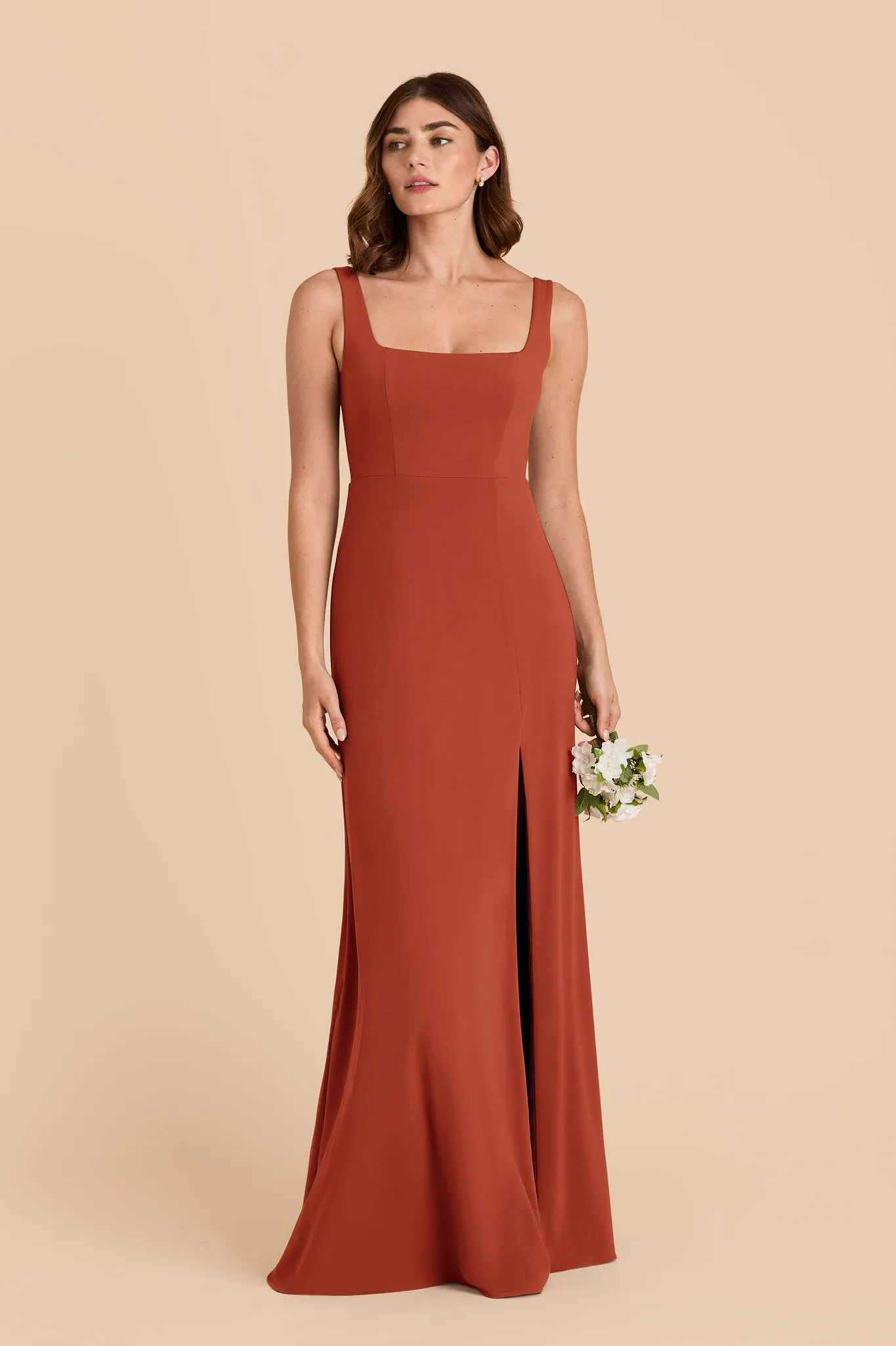 Alex Convertible Dress Luxe Knit - Auburn sold by Birdy Grey product image thumbnail 5