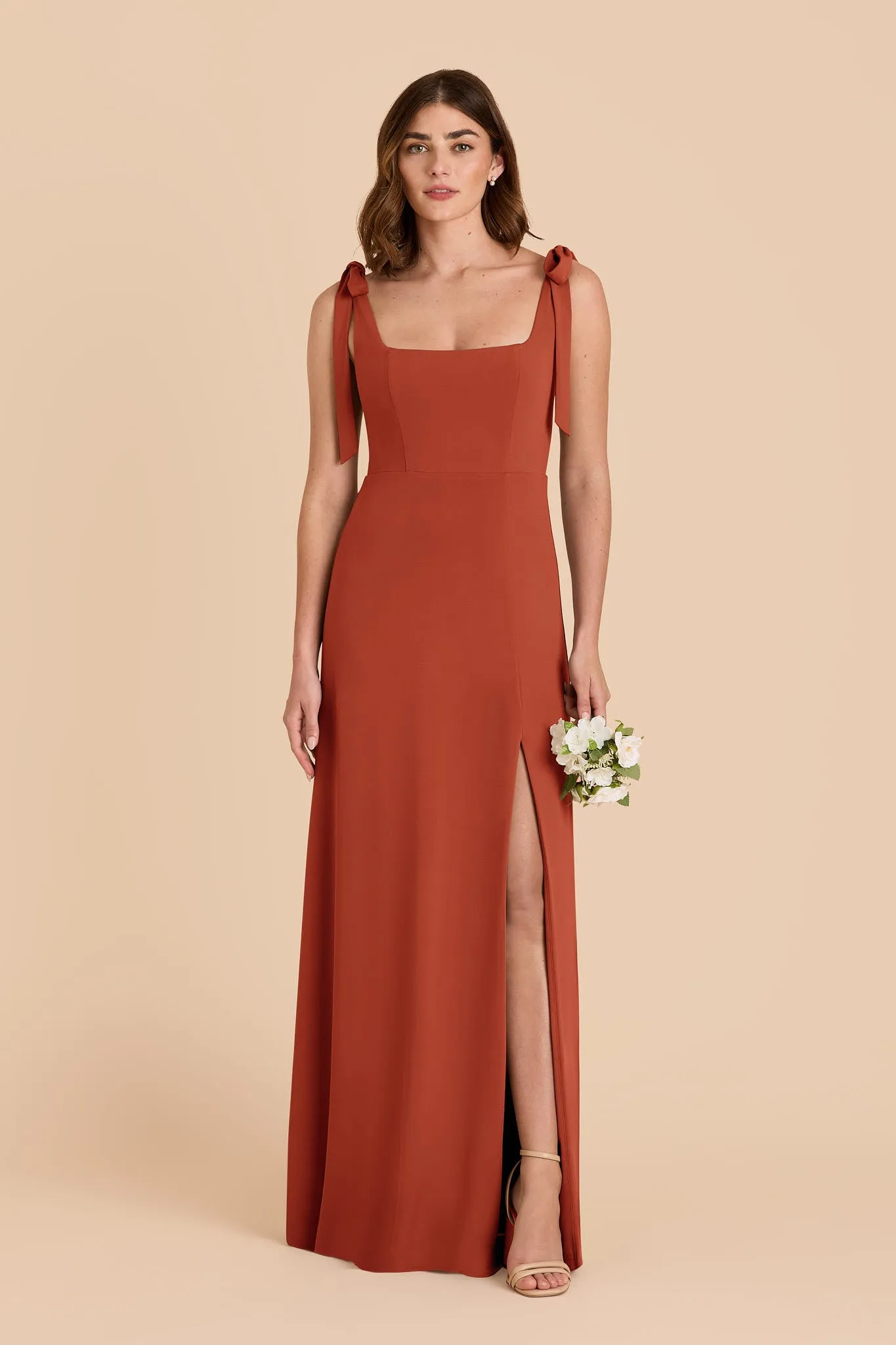 Alex Convertible Dress Luxe Knit - Auburn sold by Birdy Grey