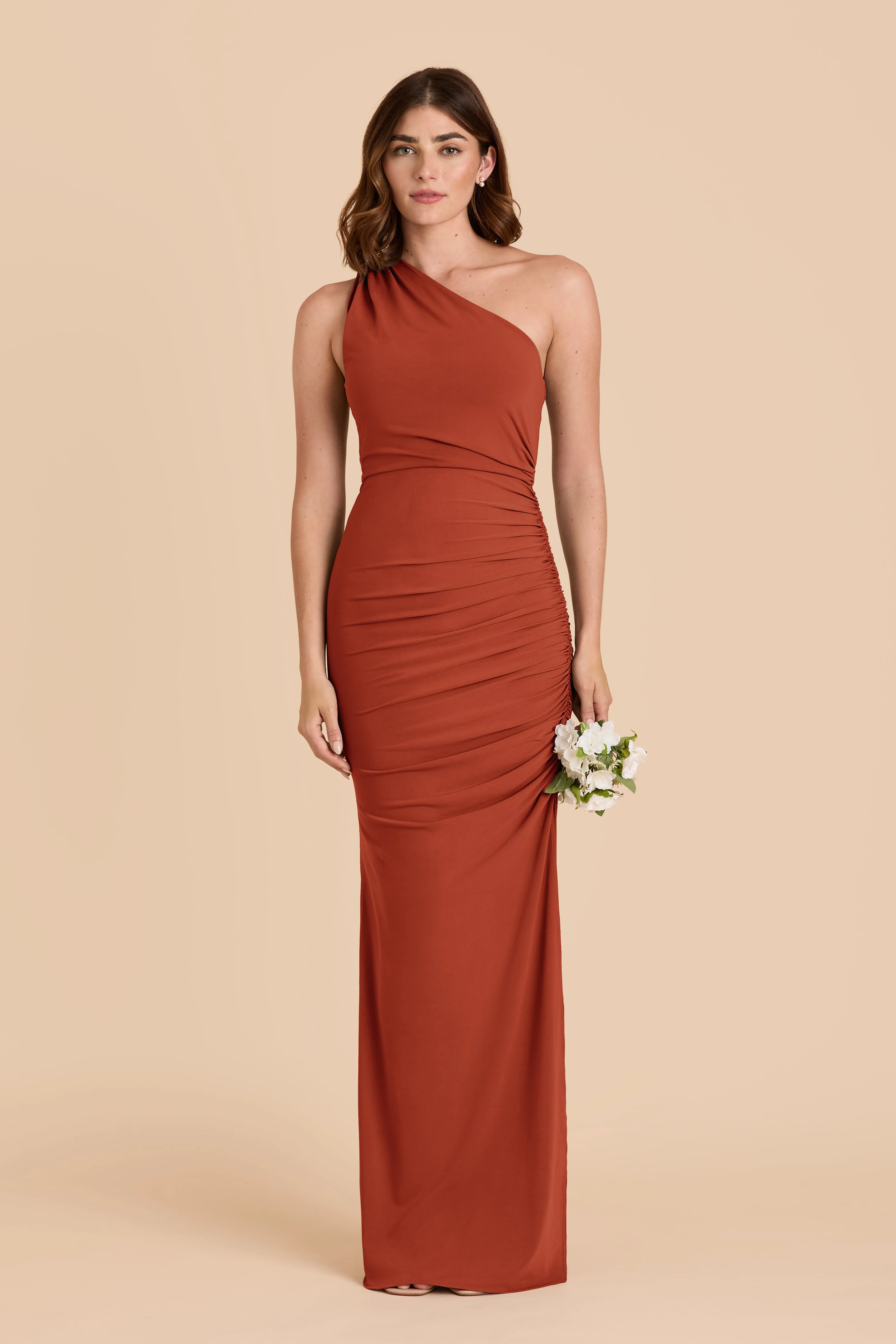 Claudia Luxe Knit Dress - Auburn sold by Birdy Grey