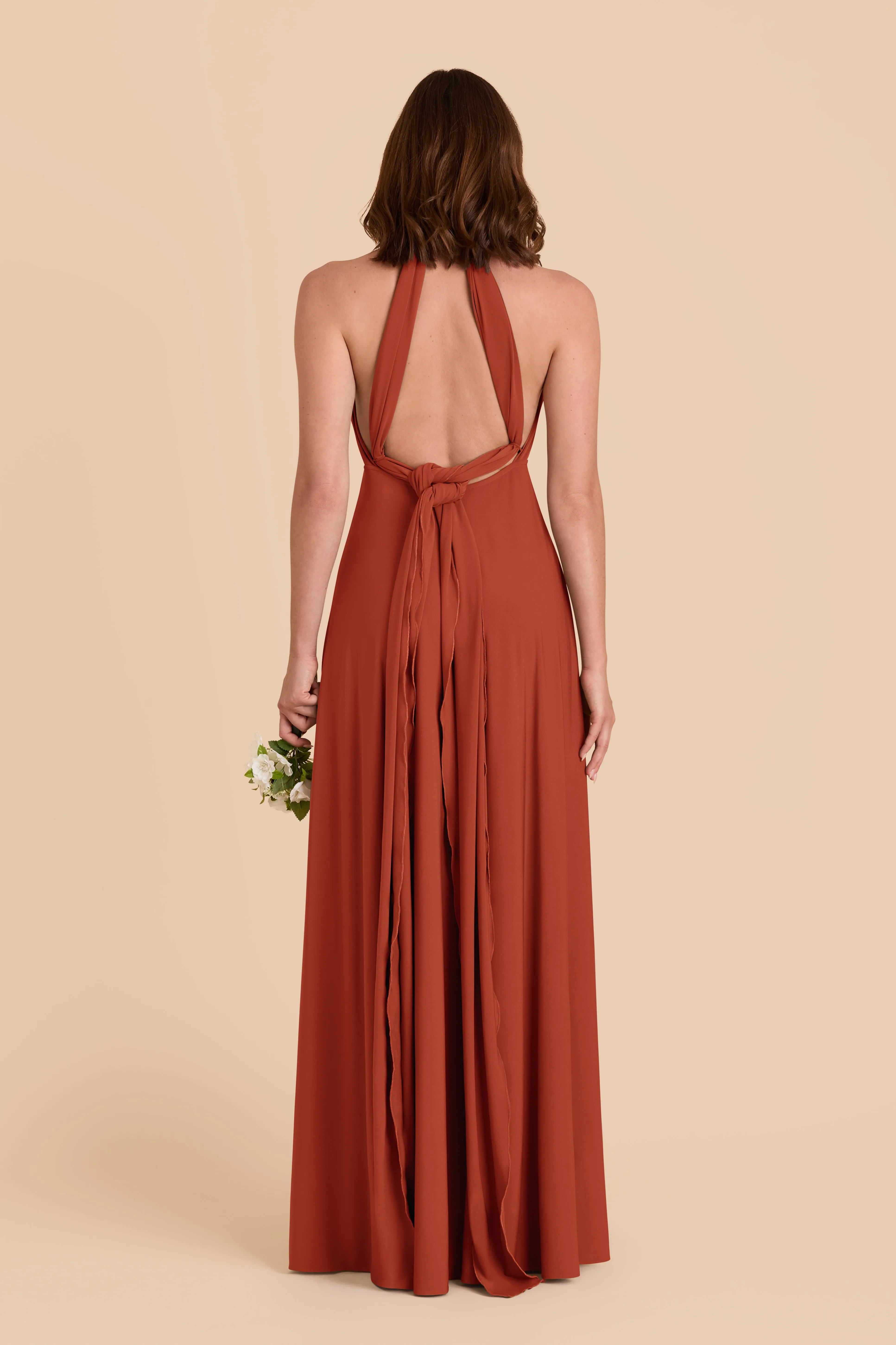 Willow Convertible Dress Luxe Knit - Auburn sold by Birdy Grey product image thumbnail 4