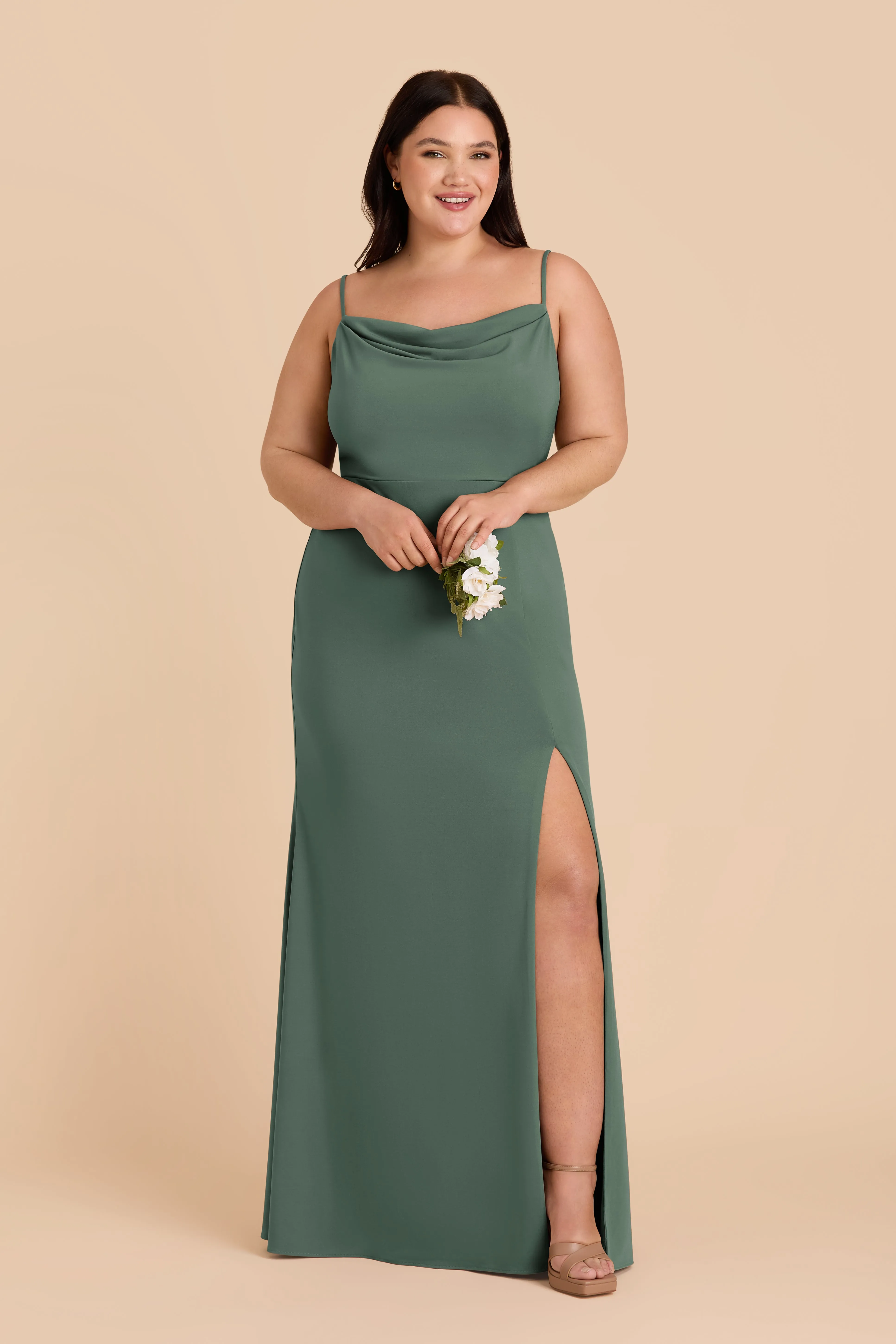 Ash Luxe Knit Dress - Eucalyptus sold by Birdy Grey product image thumbnail 2