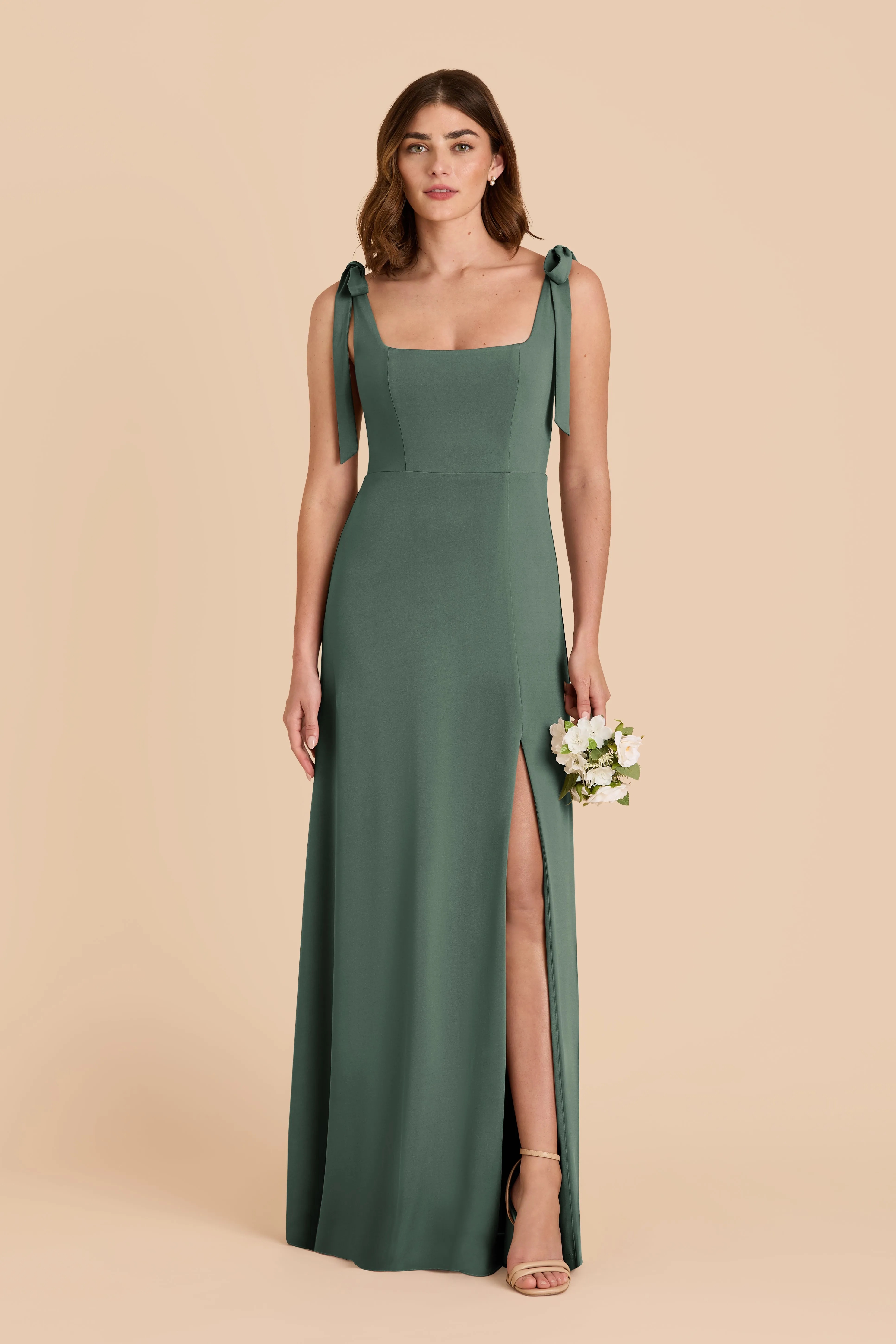 Alex Convertible Dress Luxe Knit - Eucalyptus sold by Birdy Grey