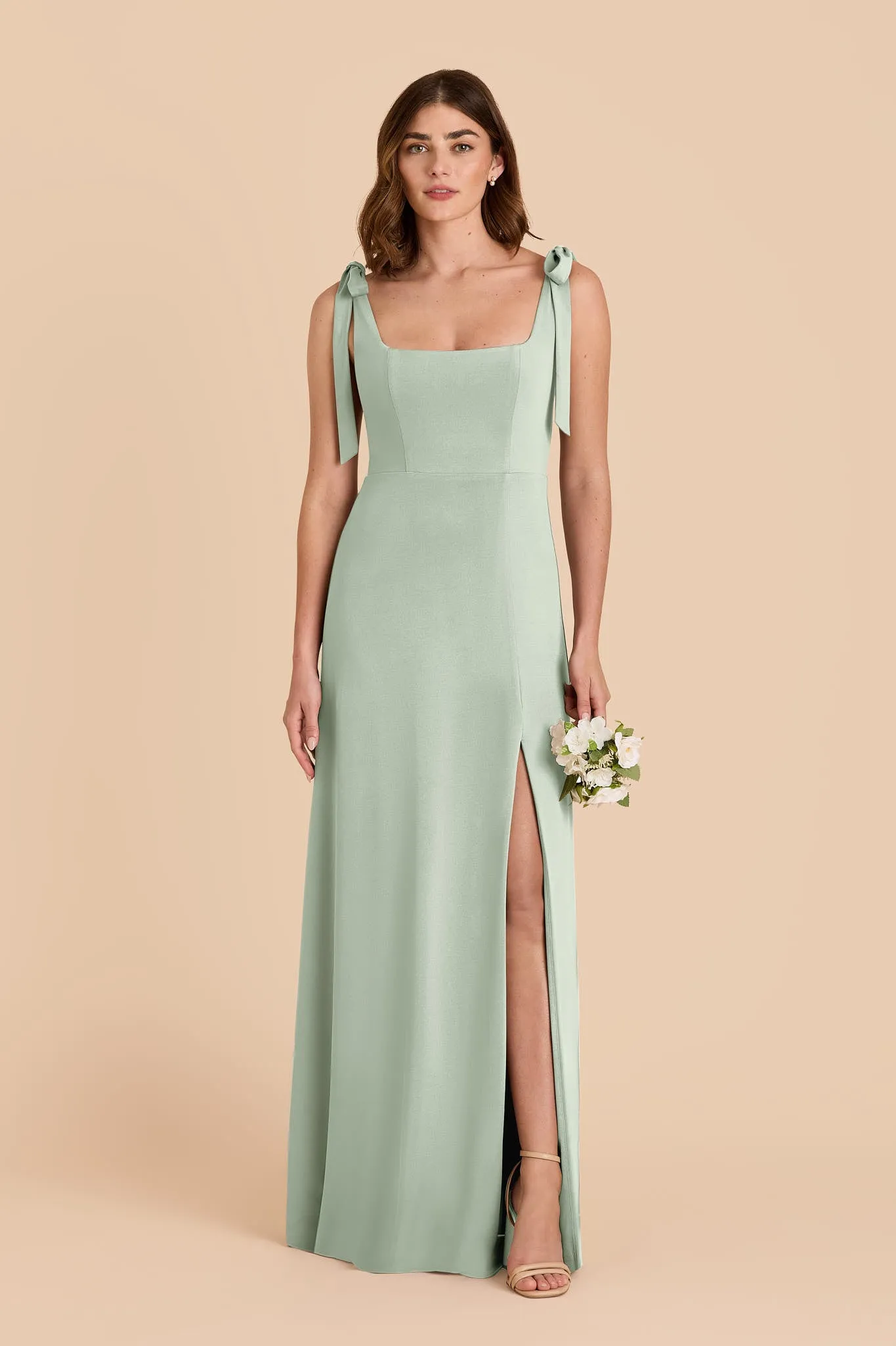 Alex Convertible Dress Luxe Knit - Sage sold by Birdy Grey