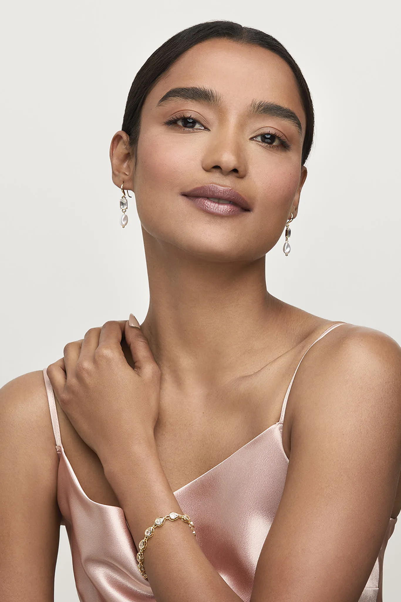 Teardrop Link Bracelet - Gold sold by Birdy Grey product image thumbnail 2