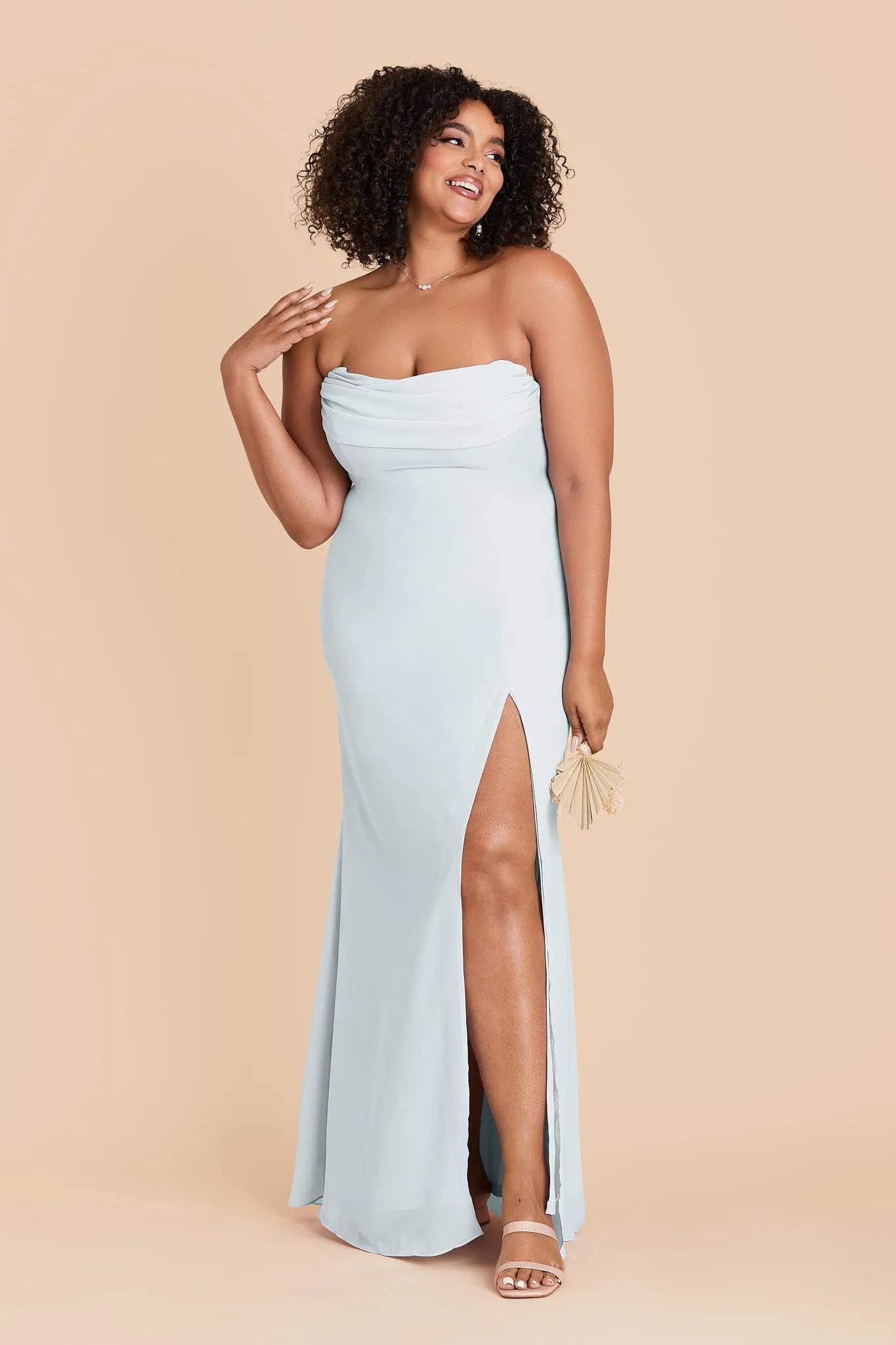 Mira Convertible Dress - Mist Blue sold by Birdy Grey product image thumbnail 2