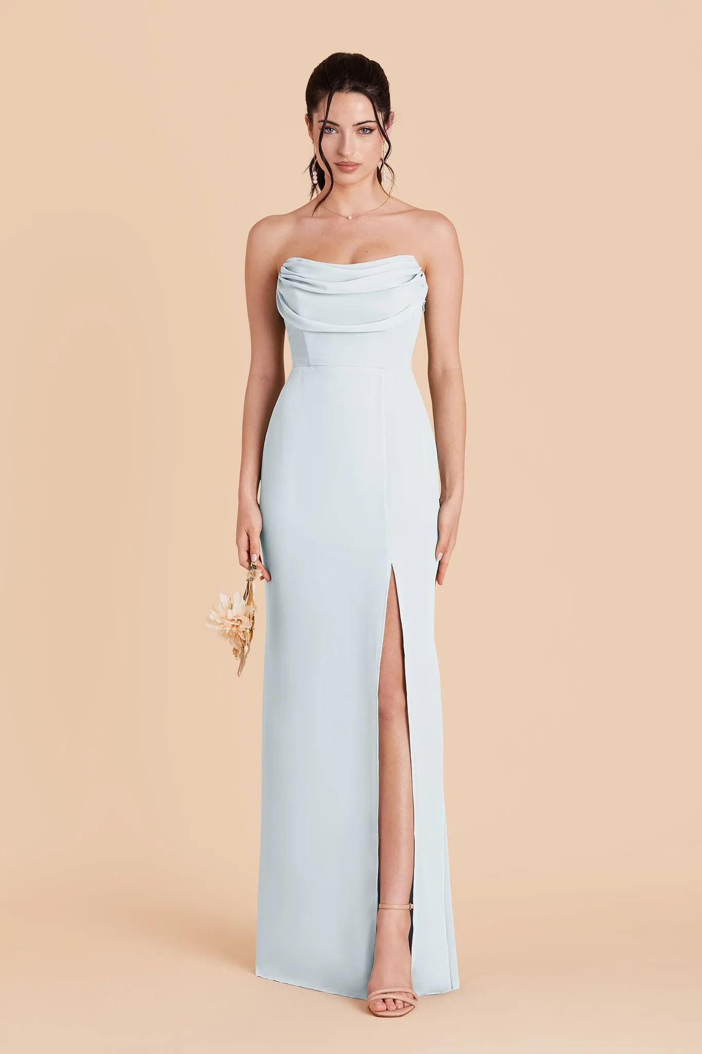 Mira Convertible Dress - Mist Blue sold by Birdy Grey