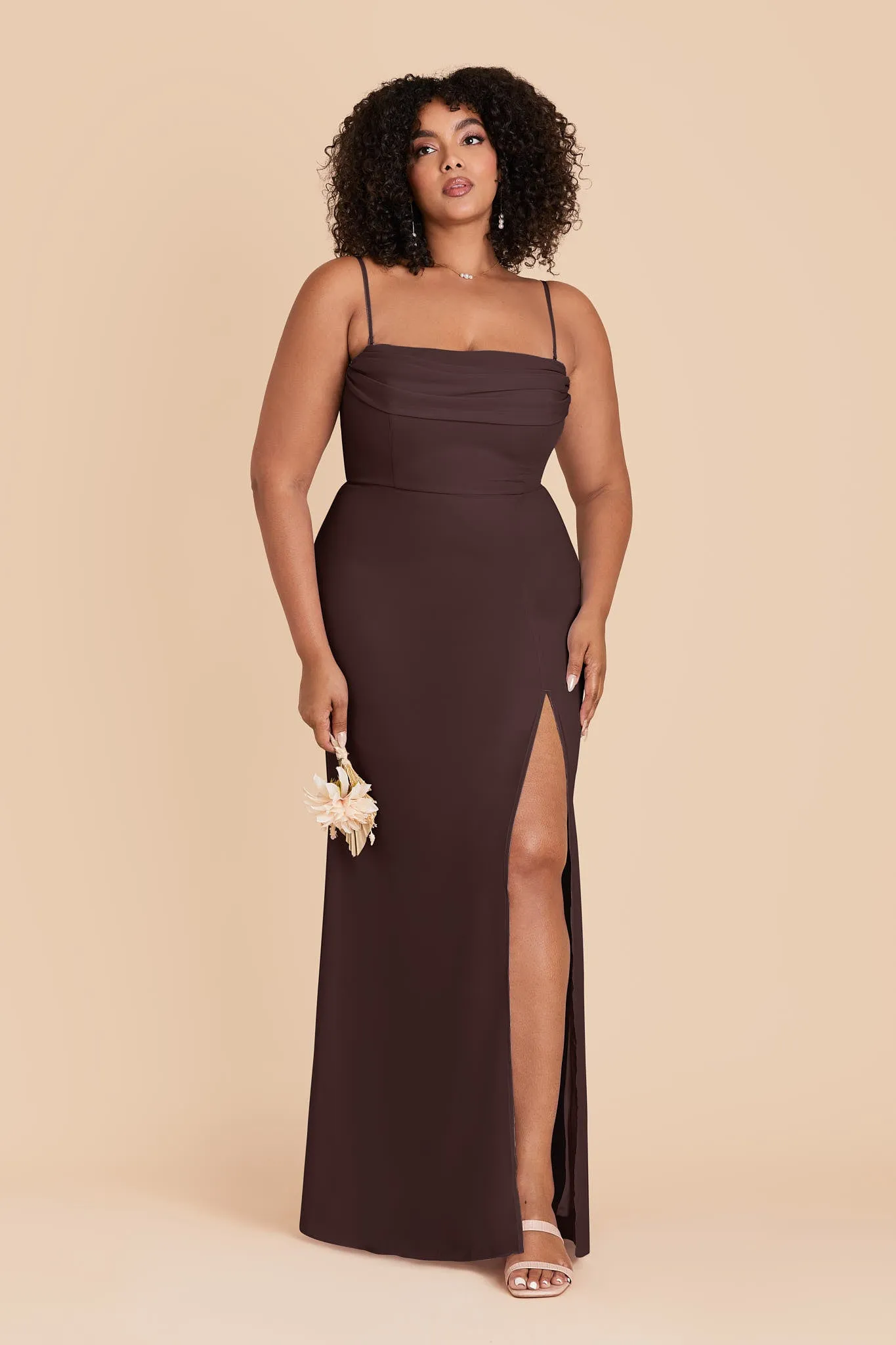 Mira Convertible Dress - Espresso sold by Birdy Grey product image thumbnail 2