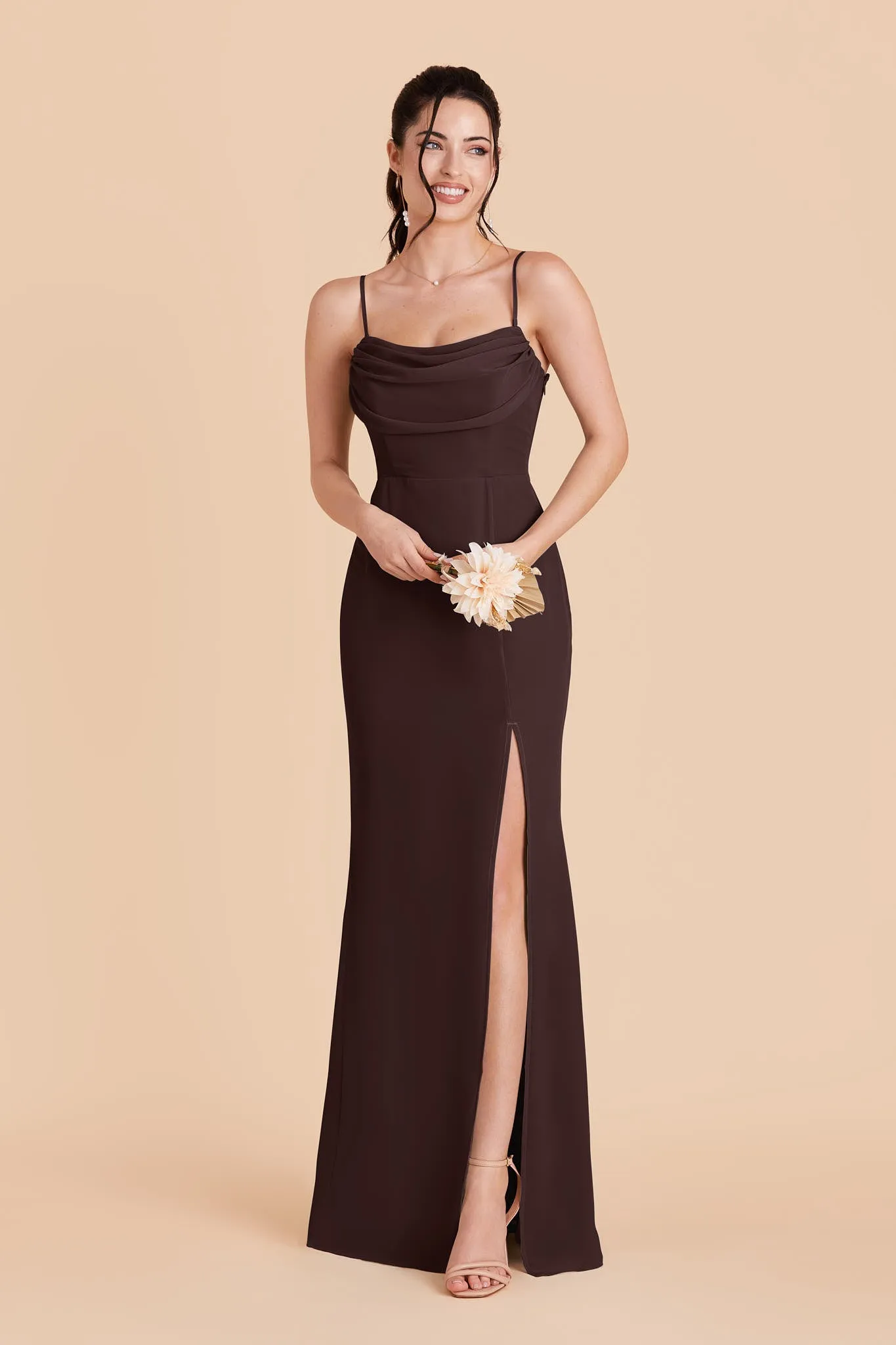 Mira Convertible Dress - Espresso sold by Birdy Grey product image thumbnail 5