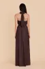 Joyce Chiffon Dress - Espresso sold by Birdy Grey