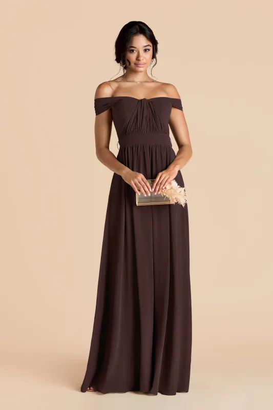 Grace Convertible Dress - Espresso sold by Birdy Grey