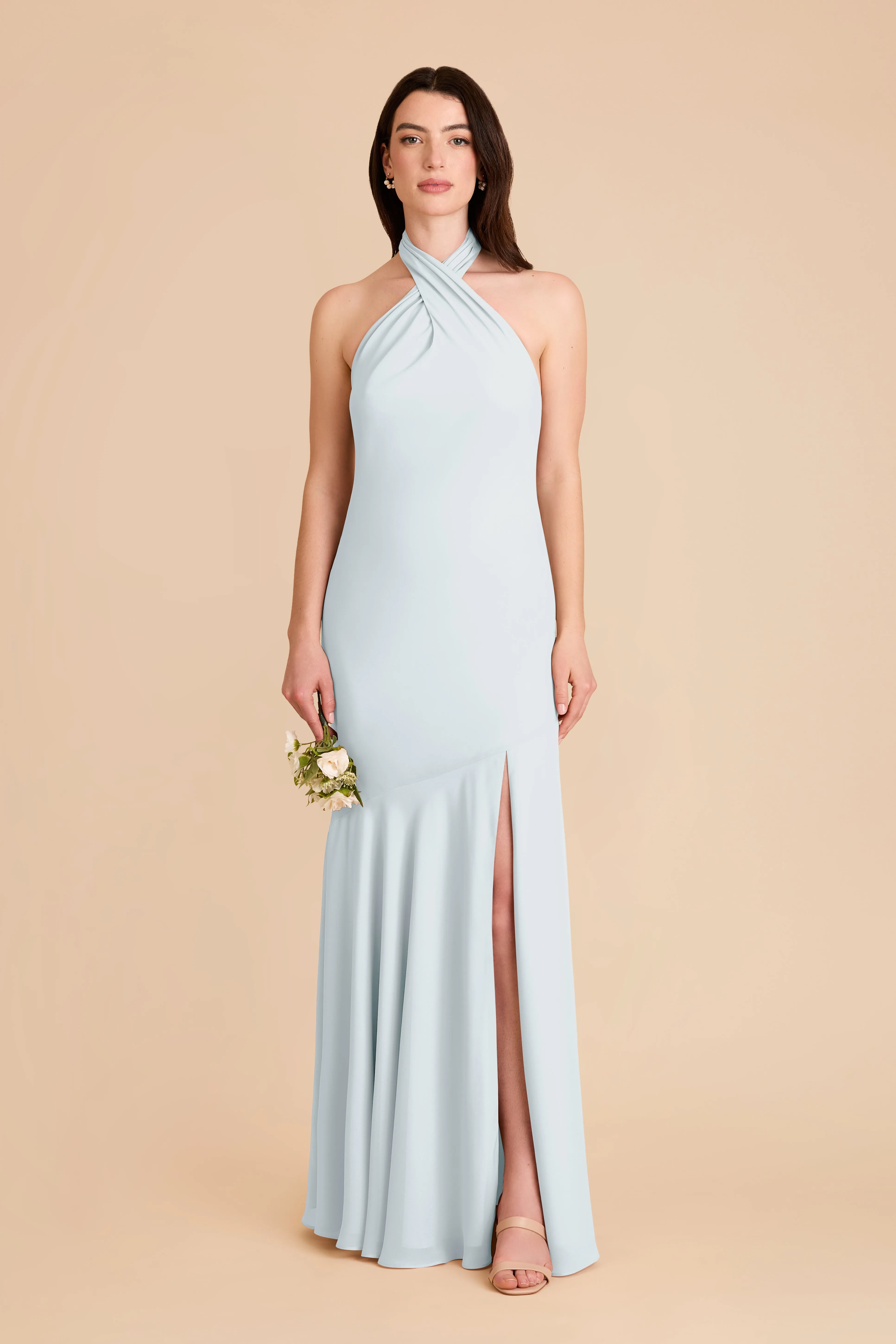 Stephanie Chiffon Dress - Mist Blue sold by Birdy Grey product image thumbnail 3