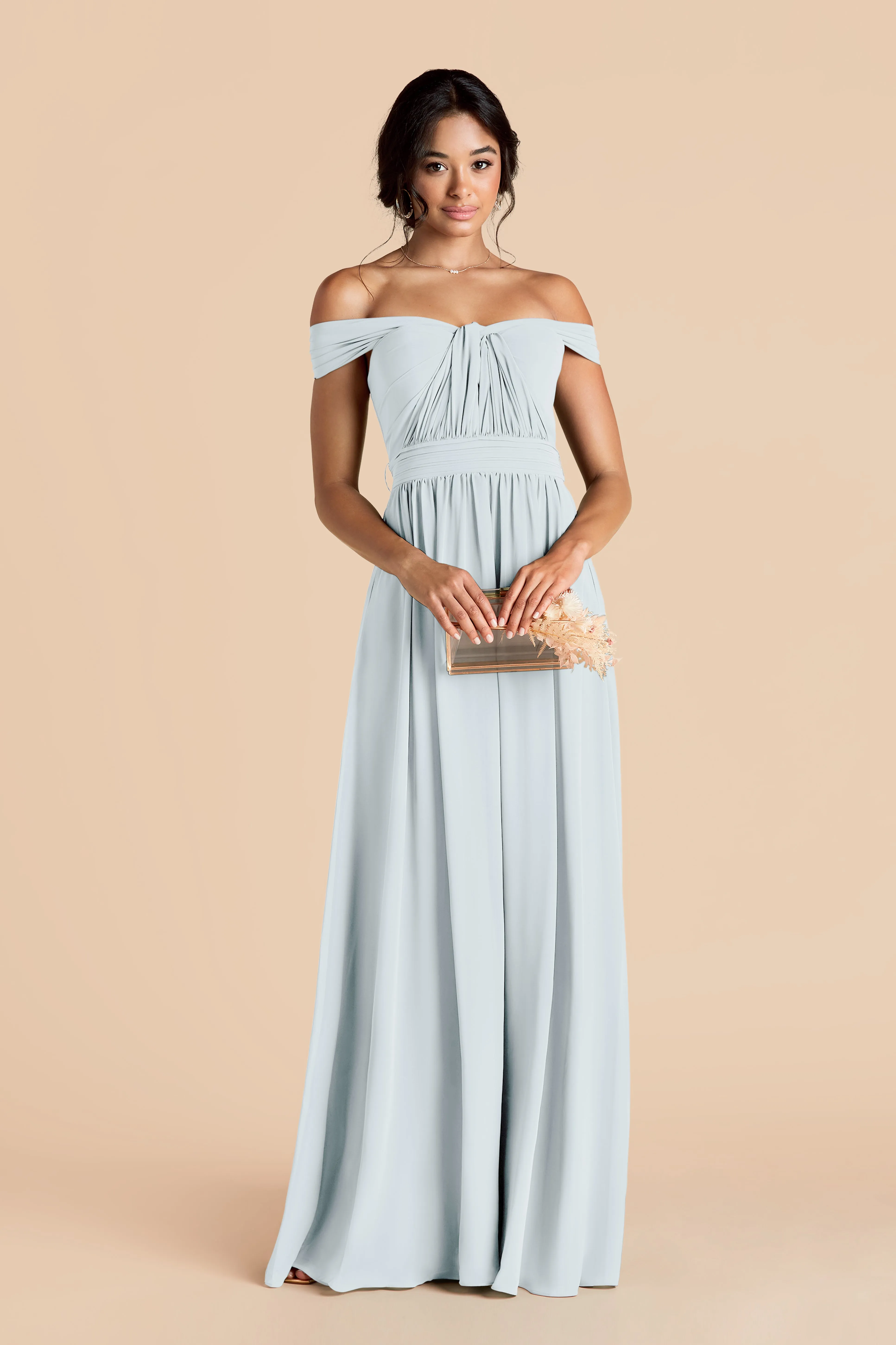 Grace Convertible Dress - Mist Blue sold by Birdy Grey product image thumbnail 5