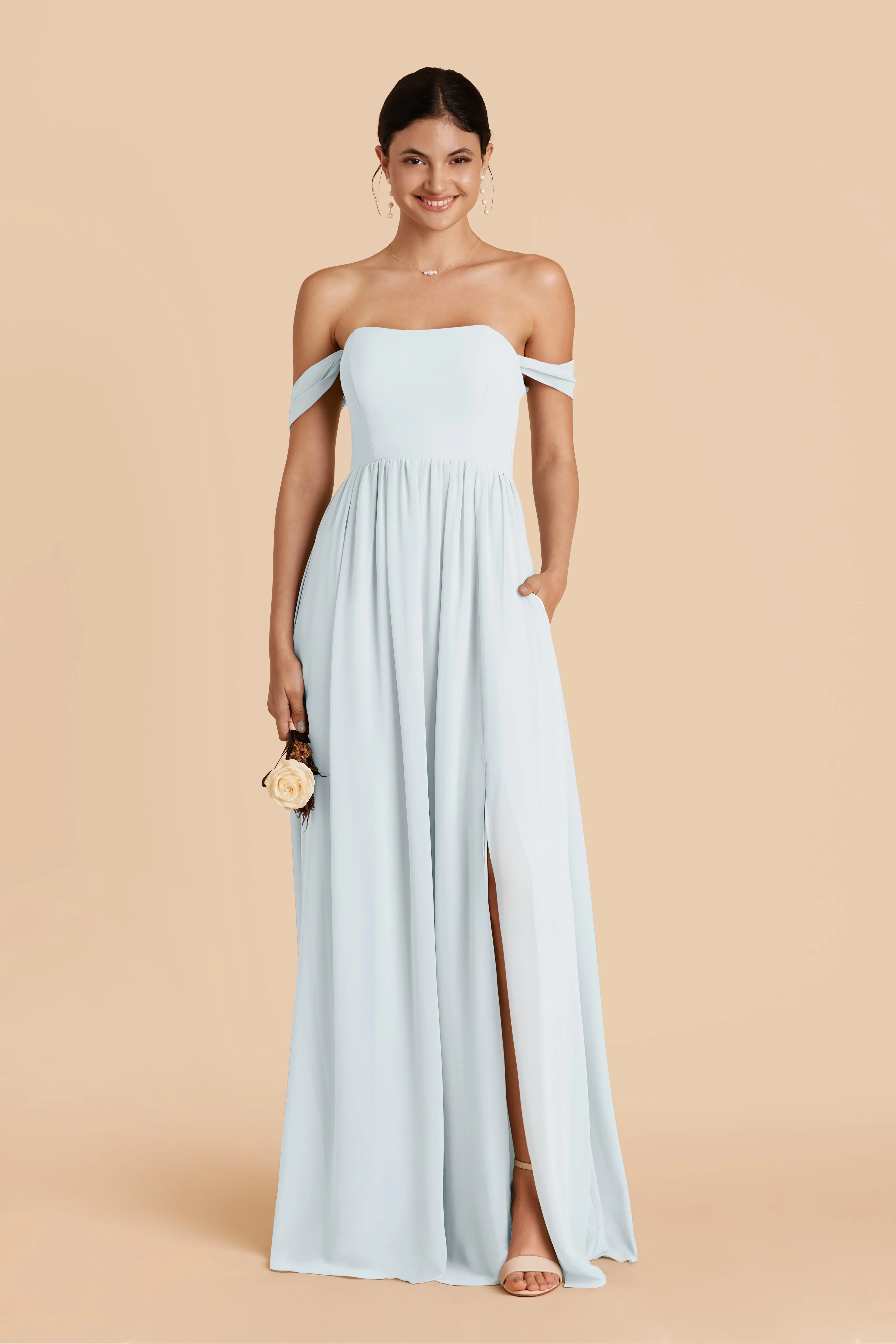 August Convertible Dress - Mist Blue sold by Birdy Grey product image thumbnail 3