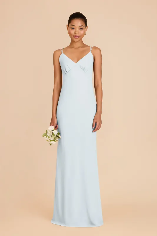 Dasha Chiffon Dress - Mist Blue sold by Birdy Grey