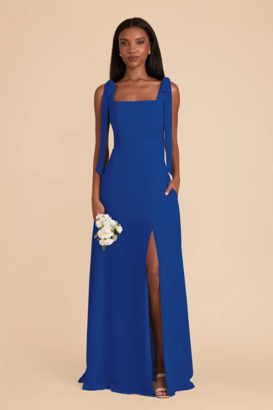 Alex Convertible Dress Chiffon - Cobalt Blue sold by Birdy Grey
