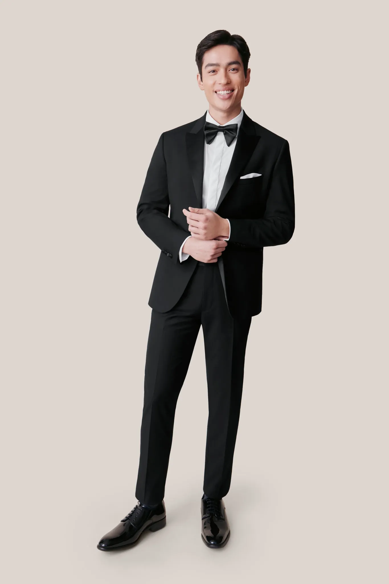 Spencer Tuxedo - Black sold by Birdy Grey
