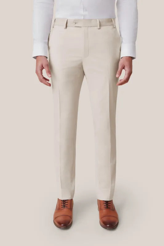 Taylor Suit Pants - Tan sold by Birdy Grey
