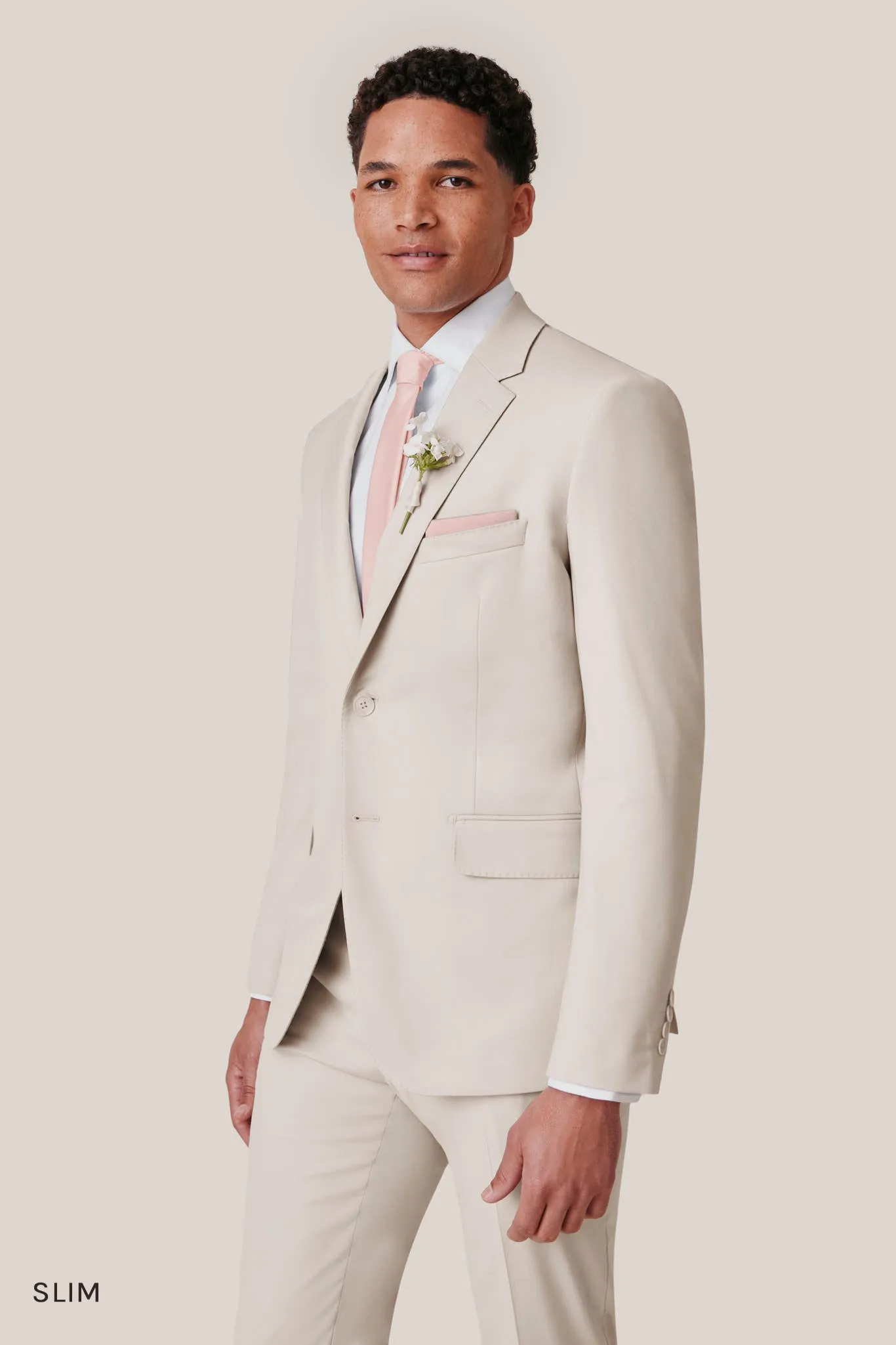 Taylor Suit Jacket - Tan sold by Birdy Grey product image thumbnail 4