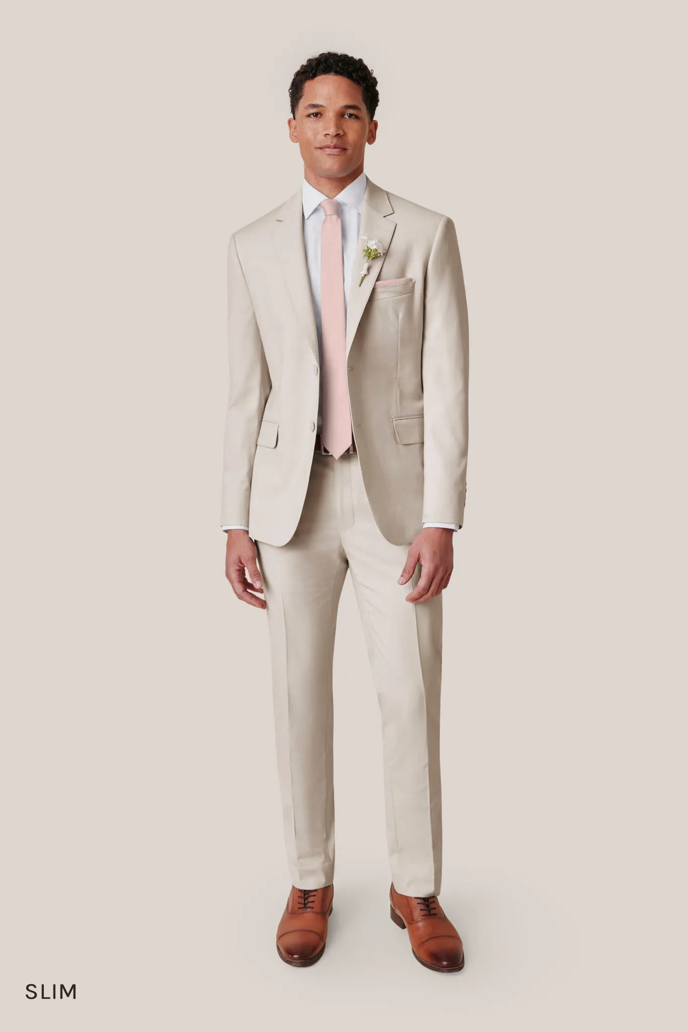 Taylor Suit Jacket - Tan sold by Birdy Grey product image thumbnail 5