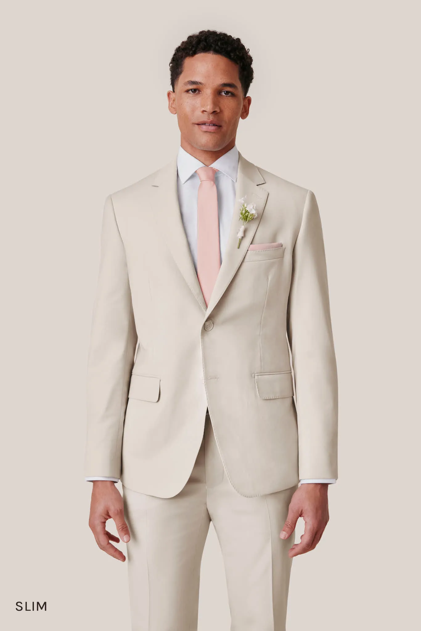 Taylor Suit Jacket - Tan sold by Birdy Grey product image thumbnail 3