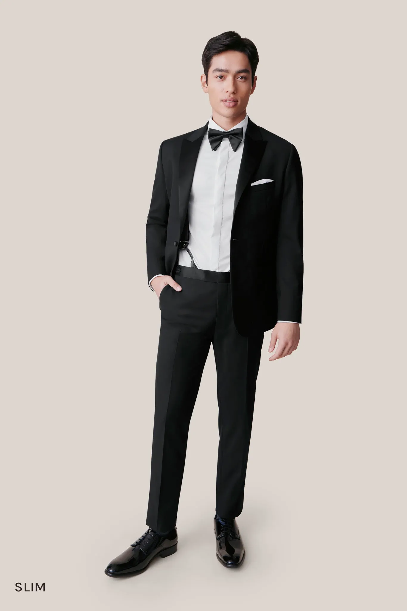 Spencer Tuxedo Jacket - Black sold by Birdy Grey product image thumbnail 3