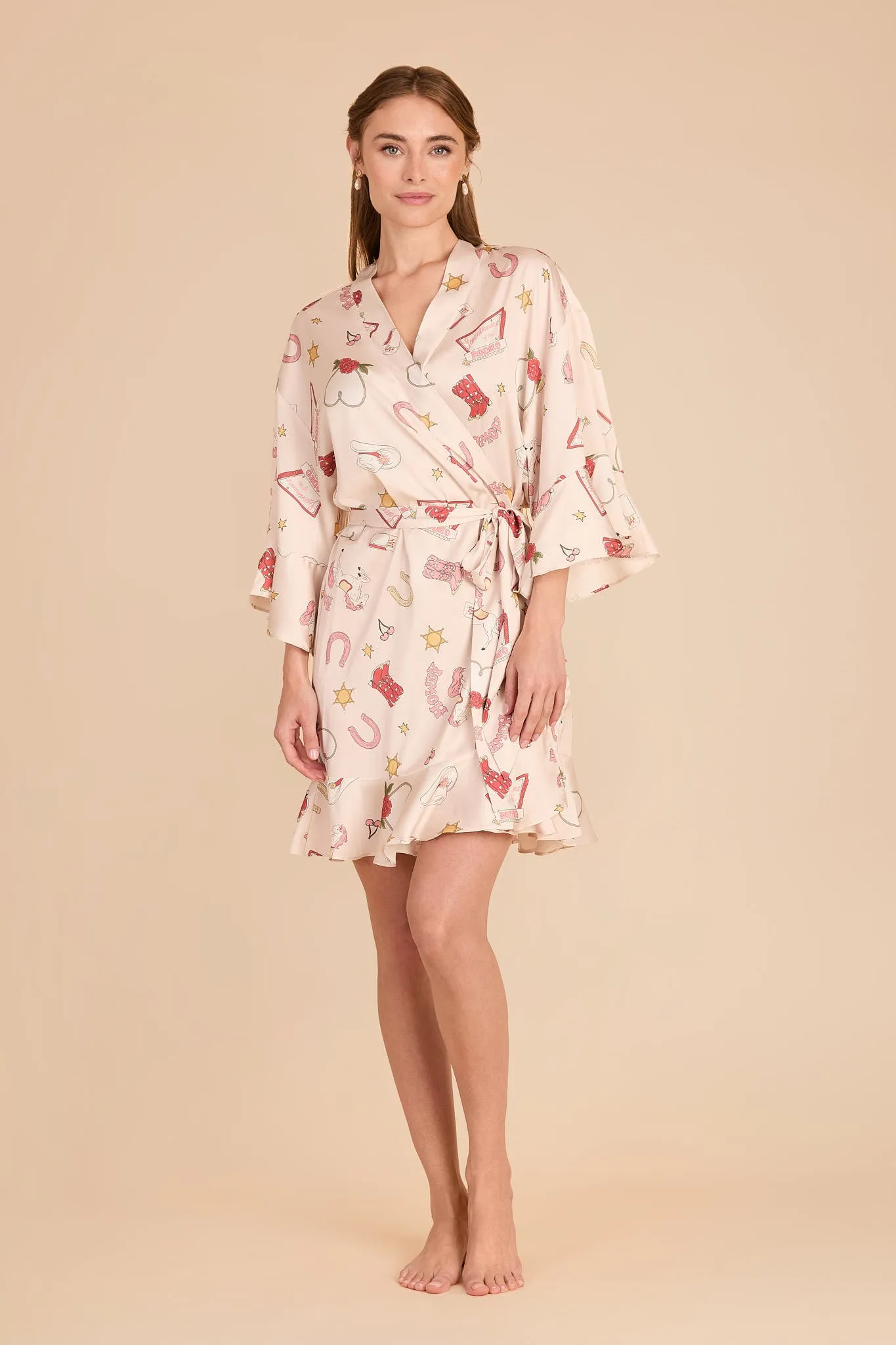 Kenny Matte Satin Robe - Last Rodeo sold by Birdy Grey product image thumbnail 3
