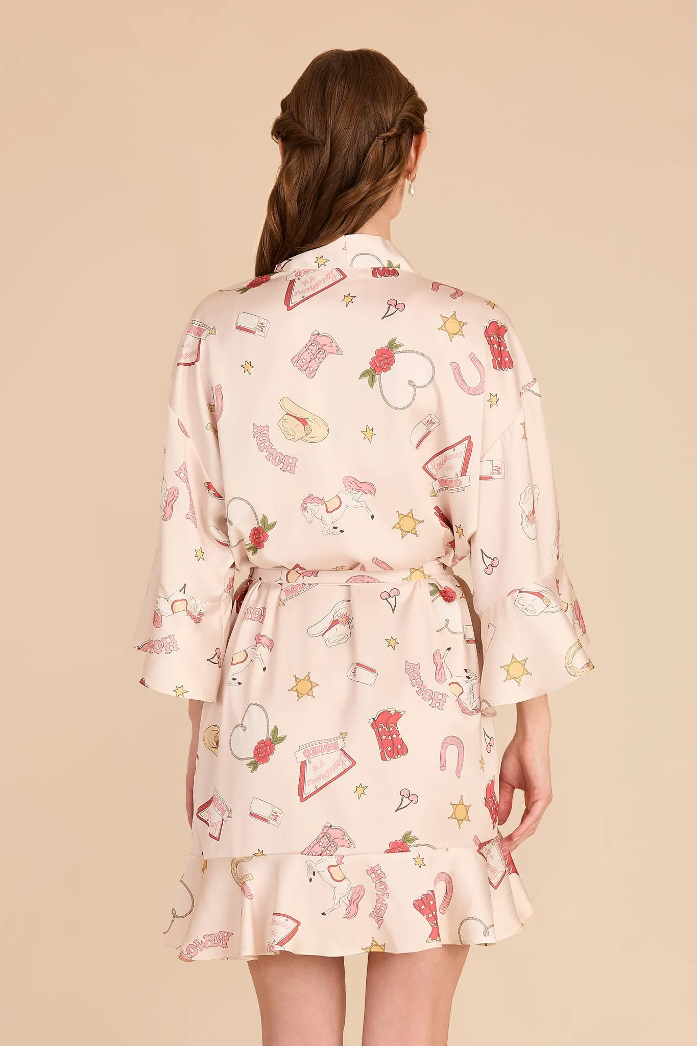 Kenny Matte Satin Robe - Last Rodeo sold by Birdy Grey product image thumbnail 5