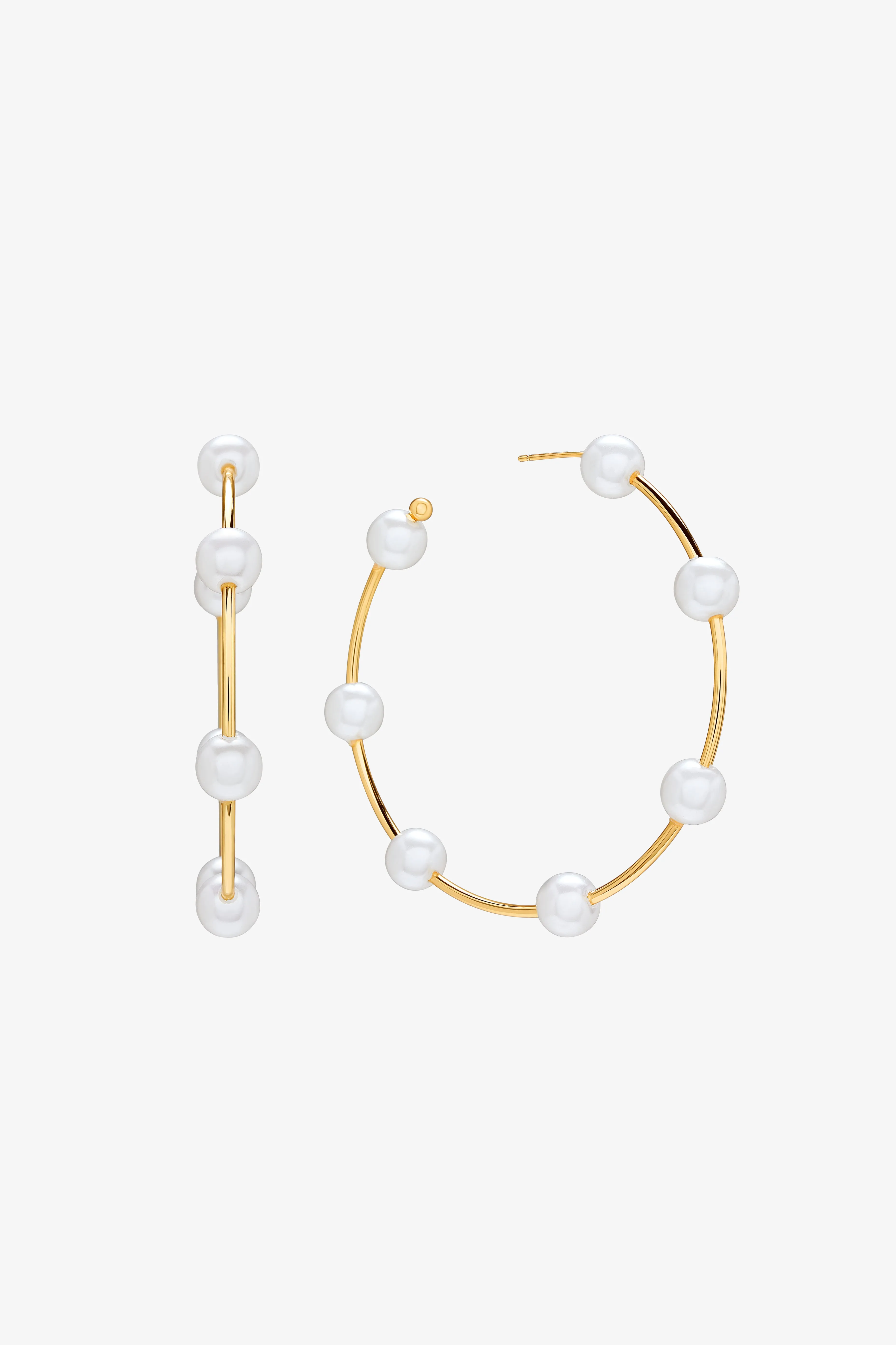 Hilton Earrings - Gold sold by Birdy Grey