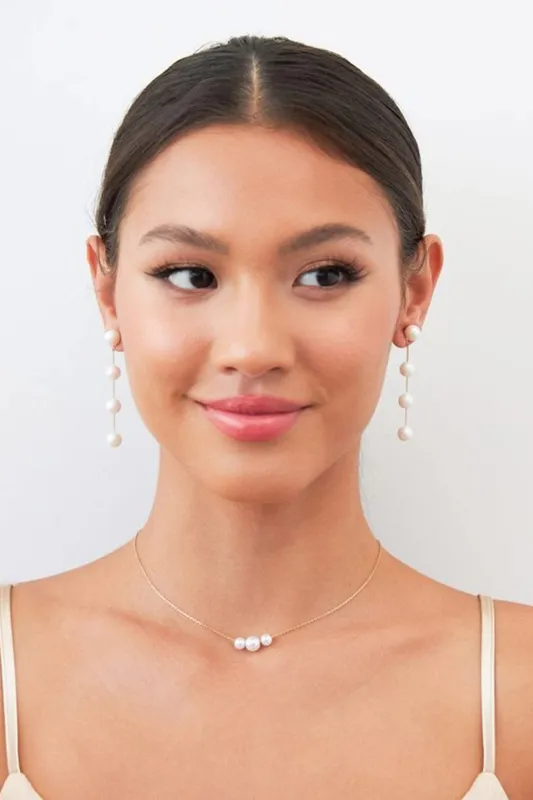 Short Cooper Earrings sold by Birdy Grey