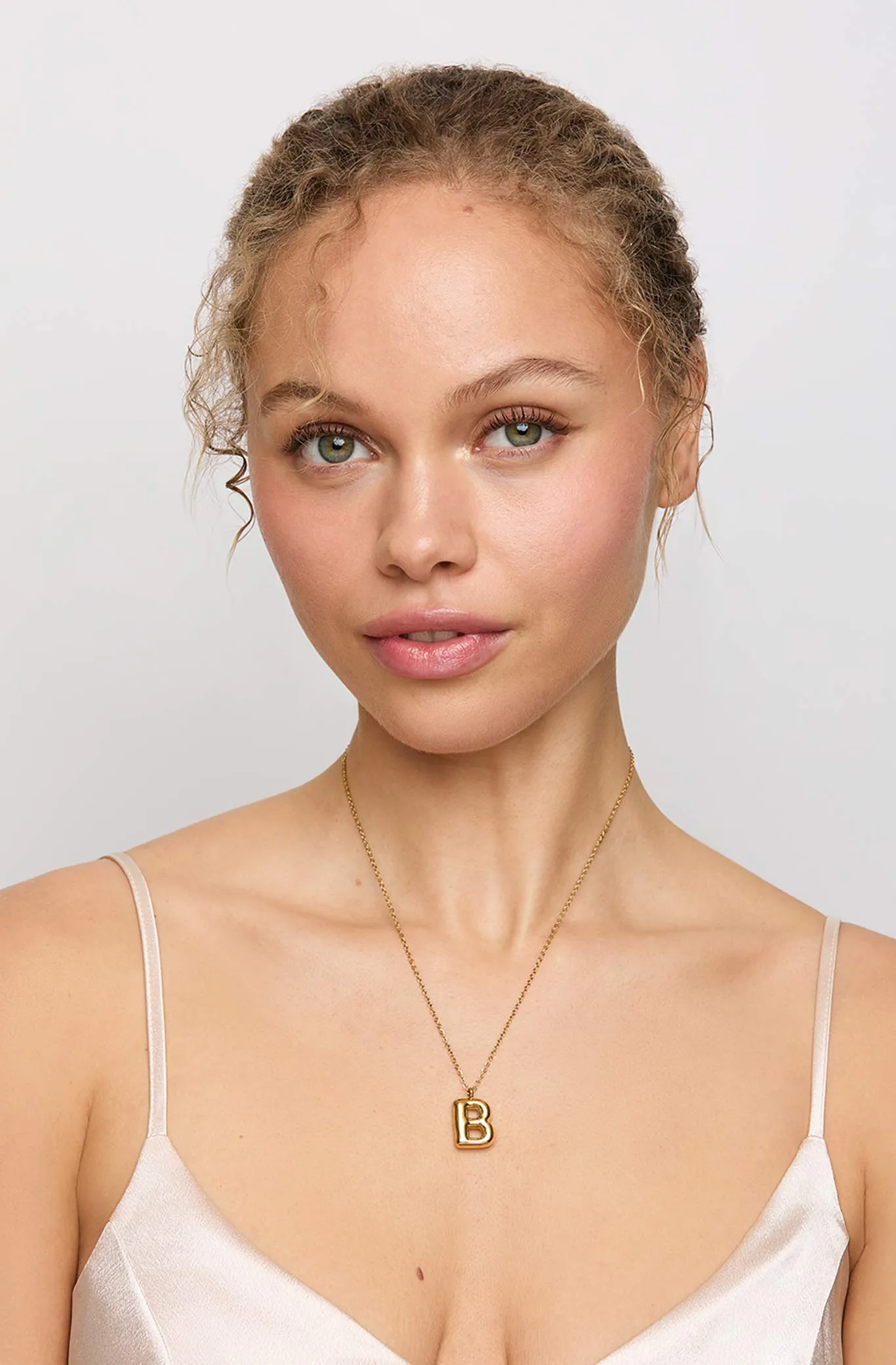 Lisbon Necklace - Gold sold by Birdy Grey