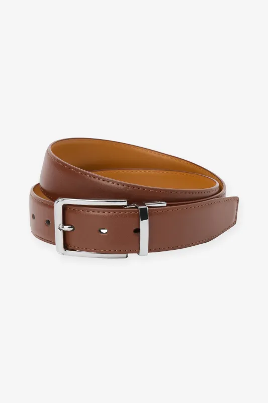 Tim Belt - Medium Brown/Tan sold by Birdy Grey
