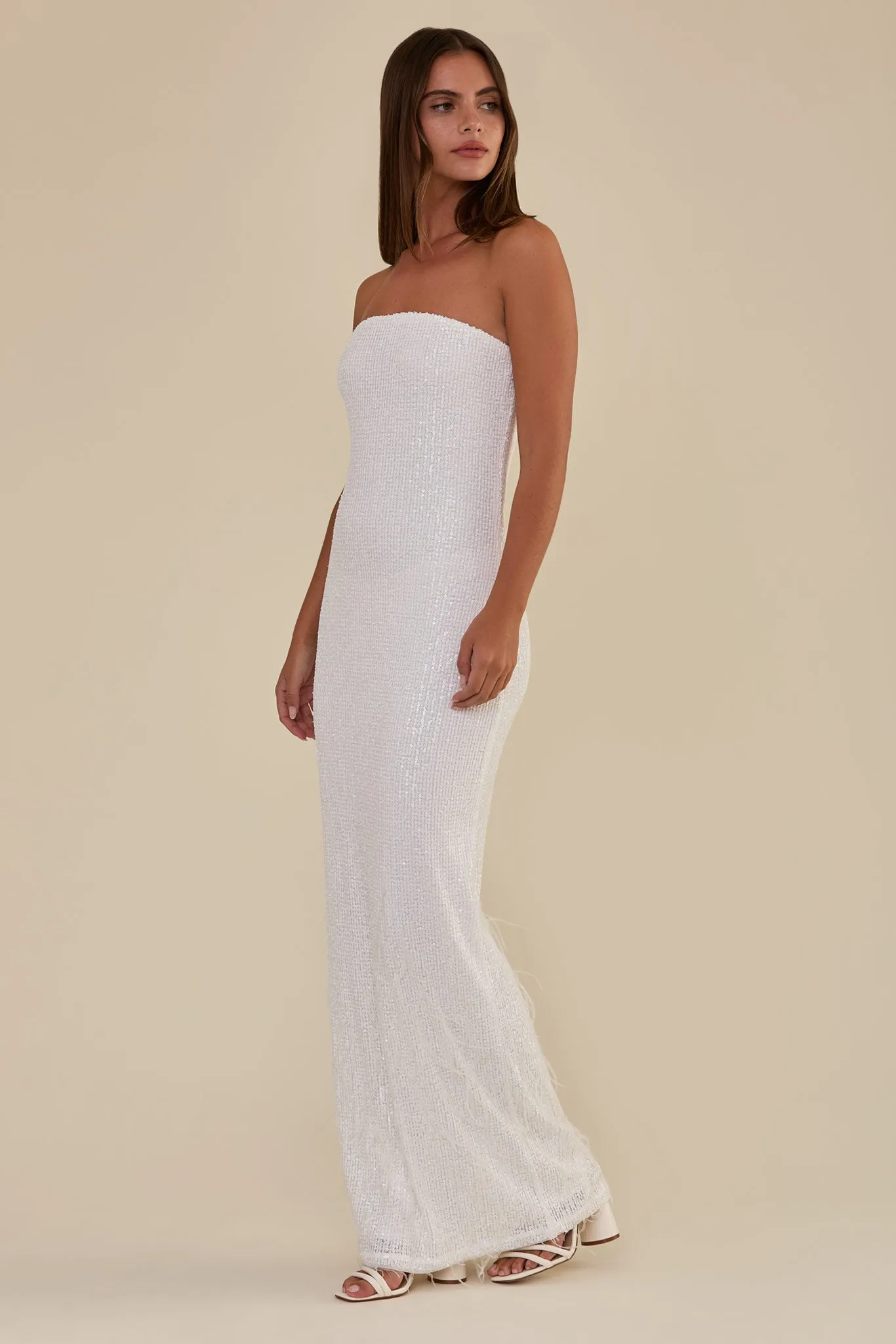 Harper Dress - White sold by Birdy Grey product image thumbnail 5