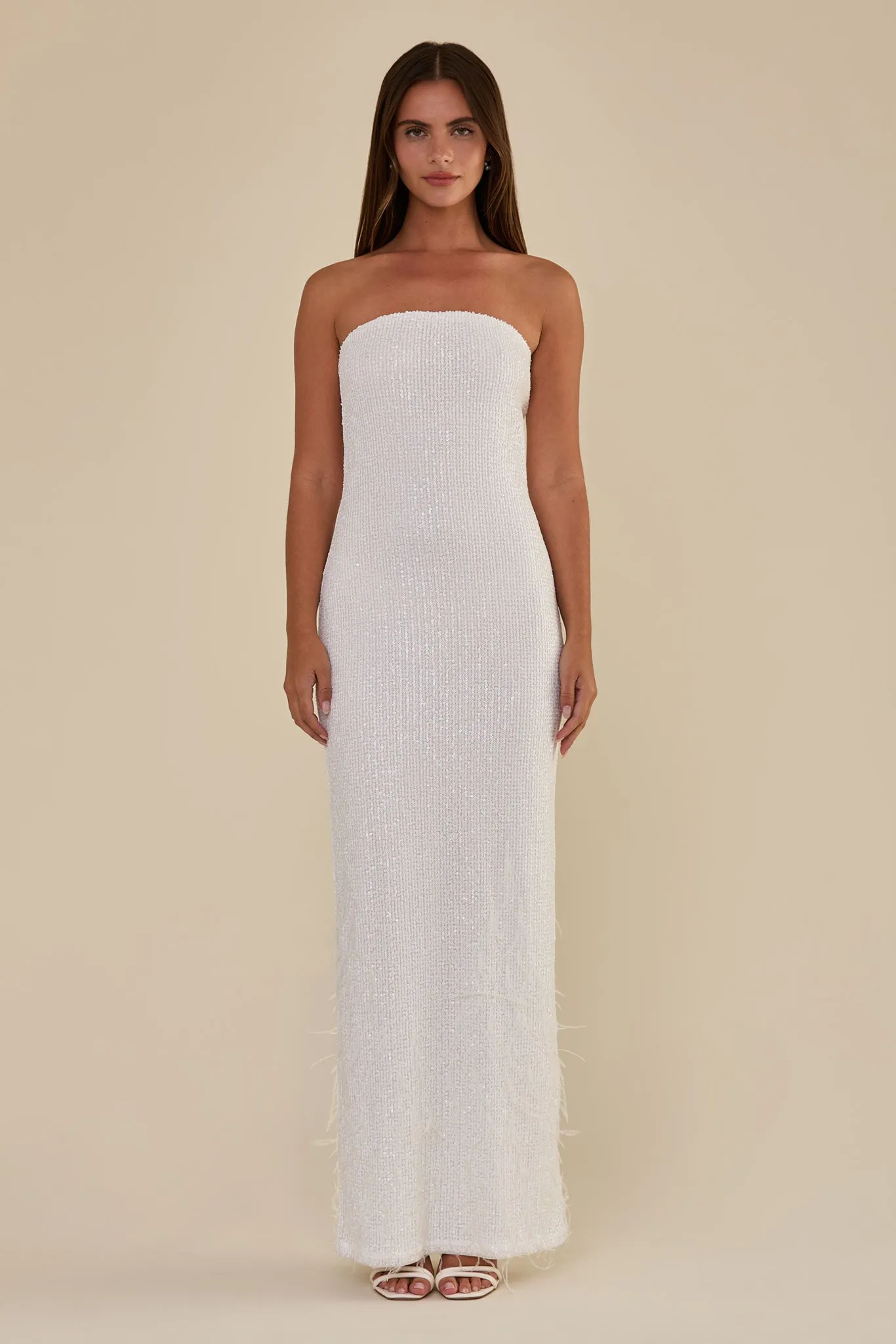 Harper Dress - White sold by Birdy Grey product image thumbnail 4