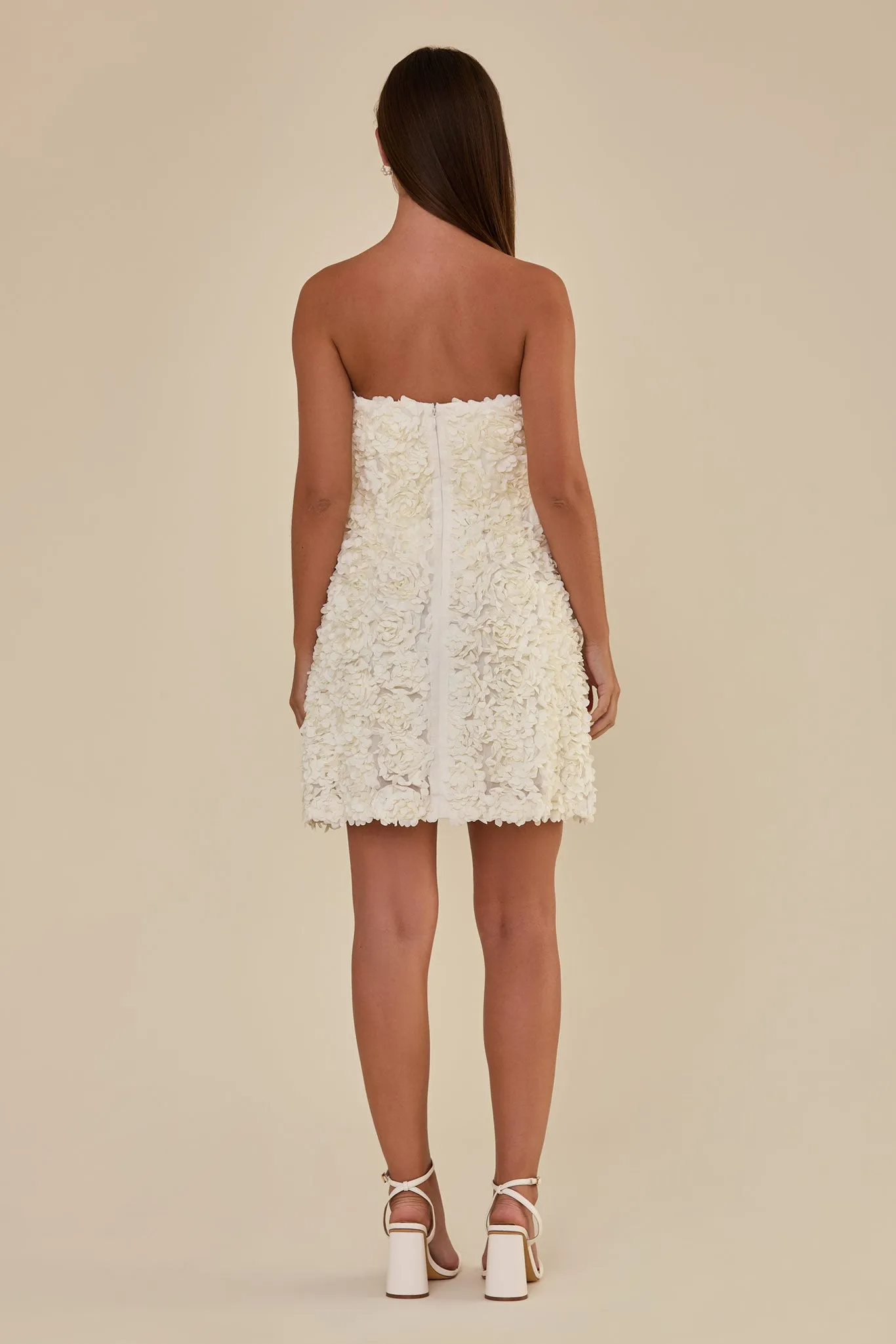 Flora Dress - White sold by Birdy Grey product image thumbnail 5