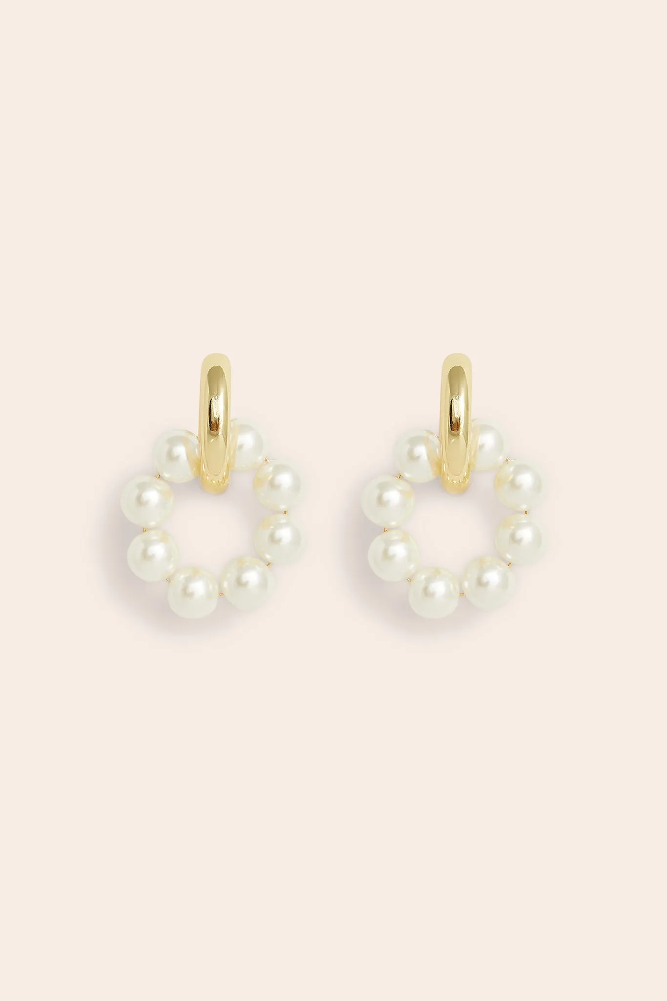 Tyson Earrings - Gold sold by Birdy Grey