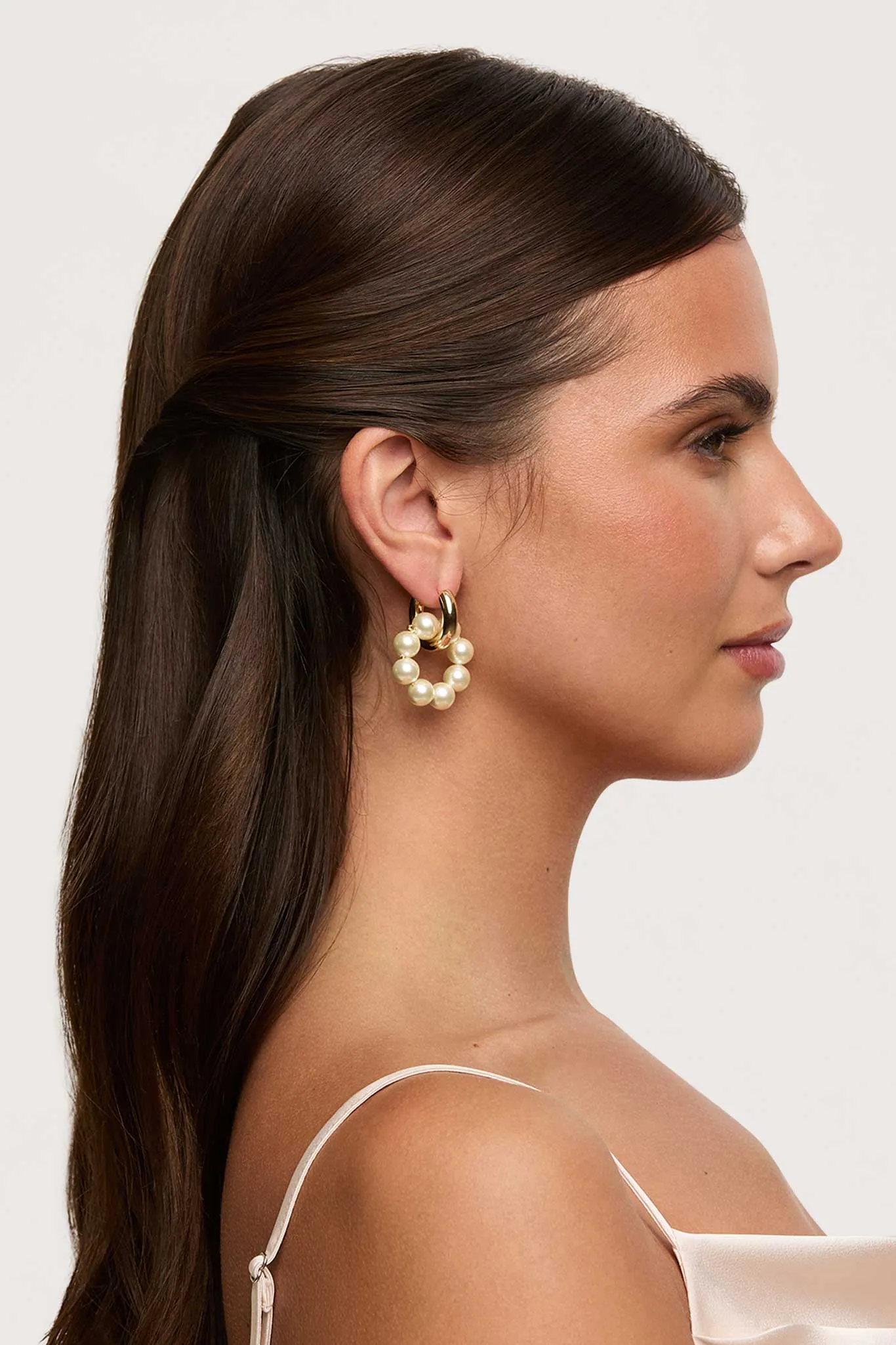 Tyson Earrings - Gold sold by Birdy Grey product image thumbnail 4