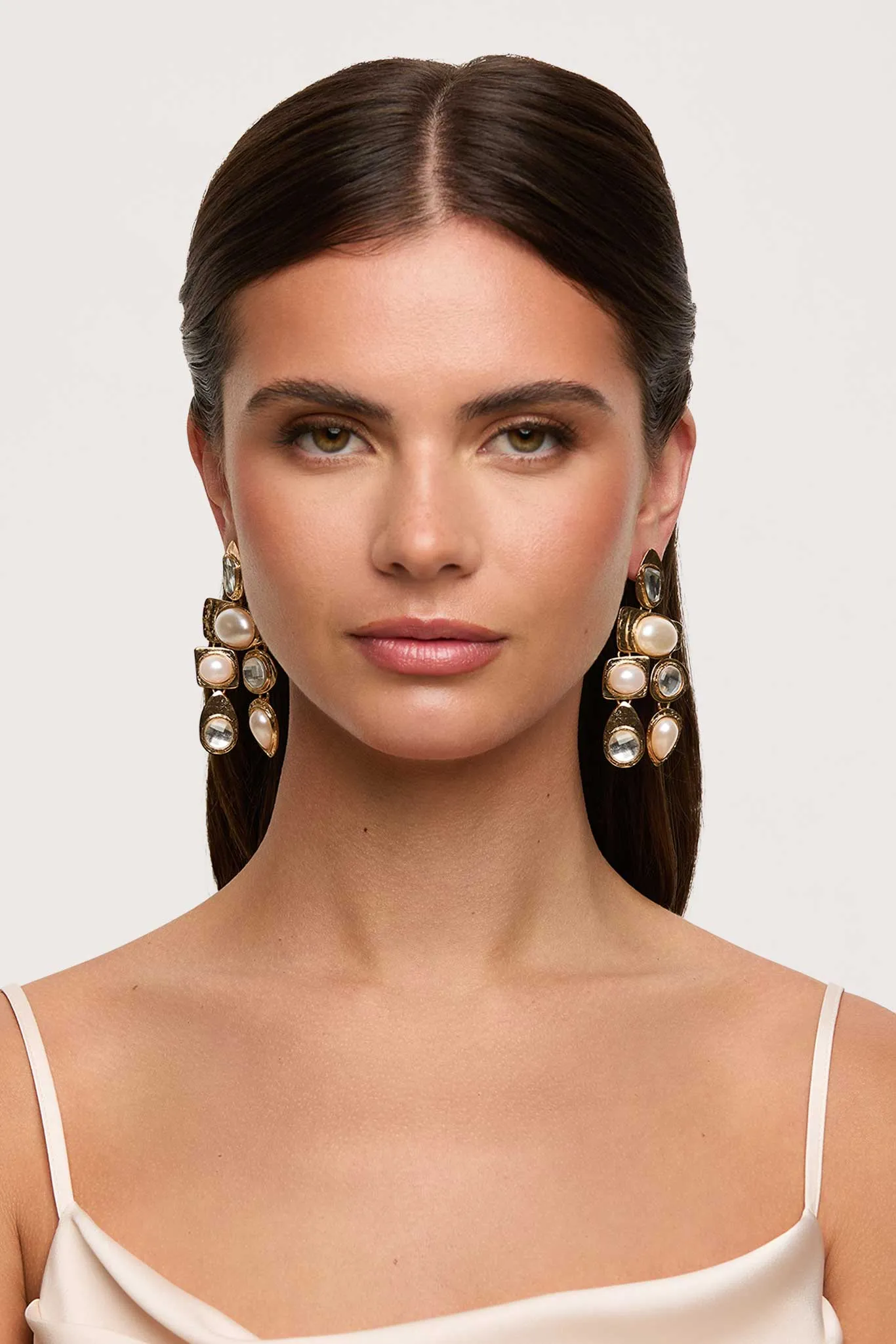 Phoenix Earrings - Pearl sold by Birdy Grey product image thumbnail 3