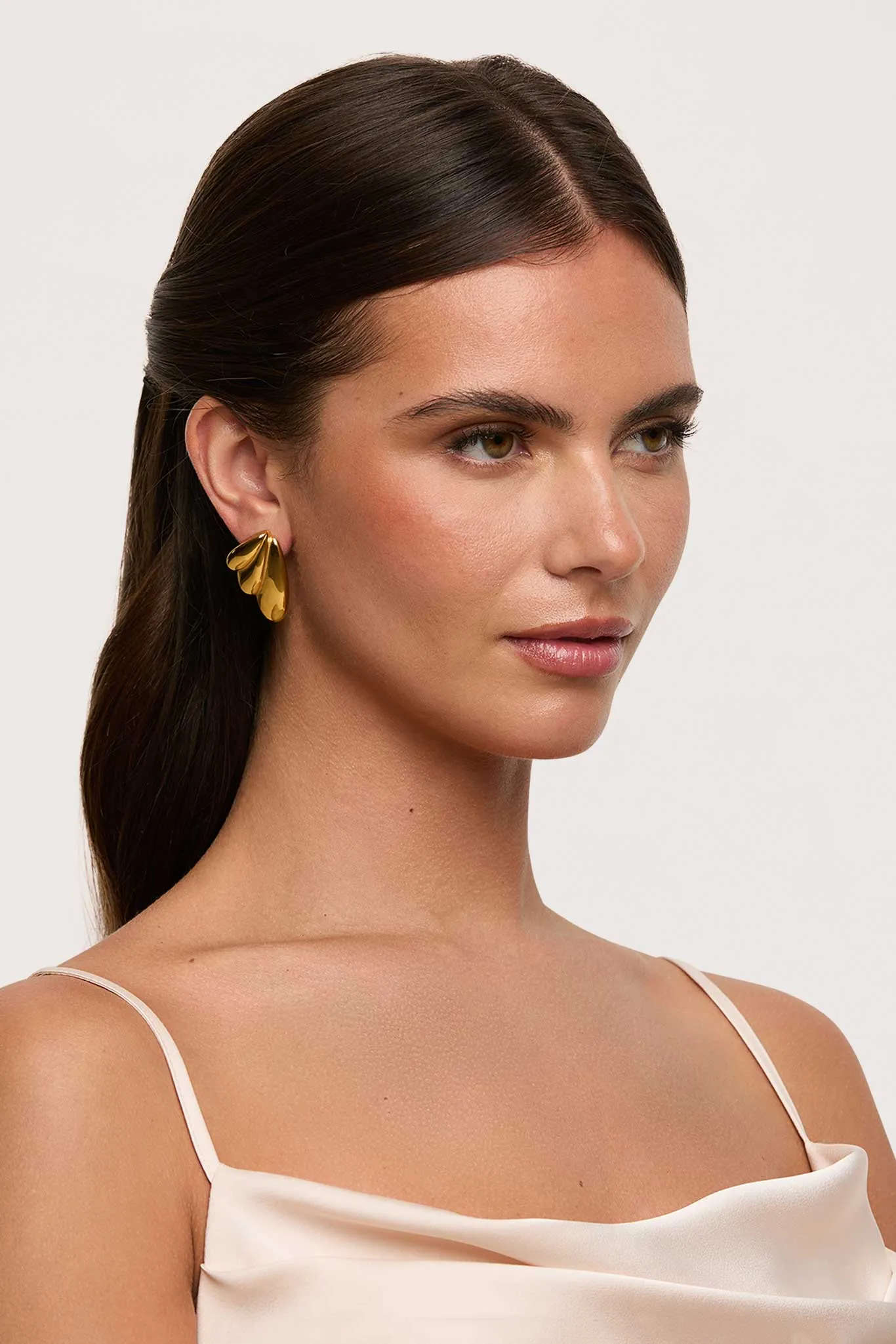 Seville Earrings - Gold sold by Birdy Grey product image thumbnail 3