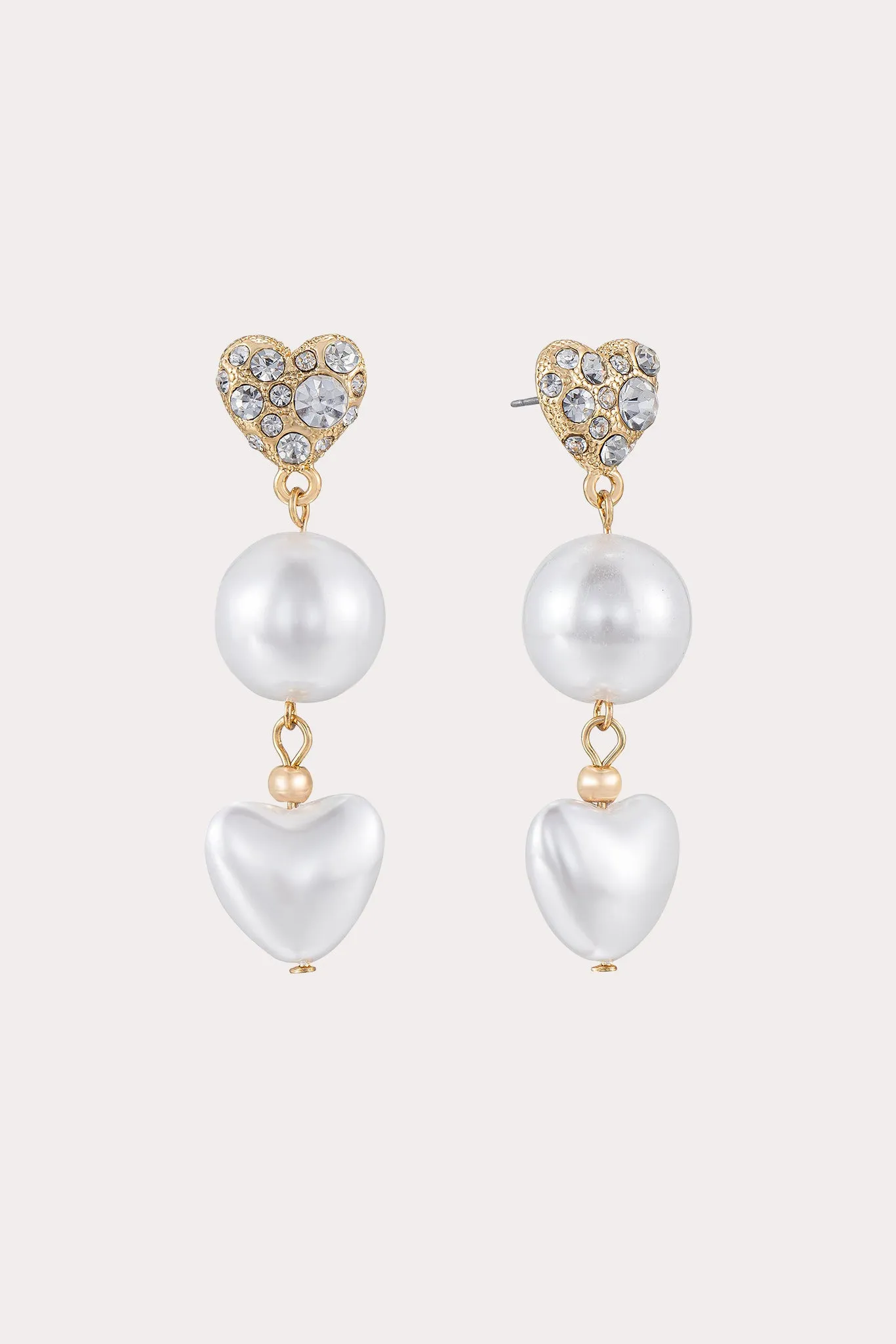 Paris Earrings - Pearl sold by Birdy Grey product image thumbnail 3