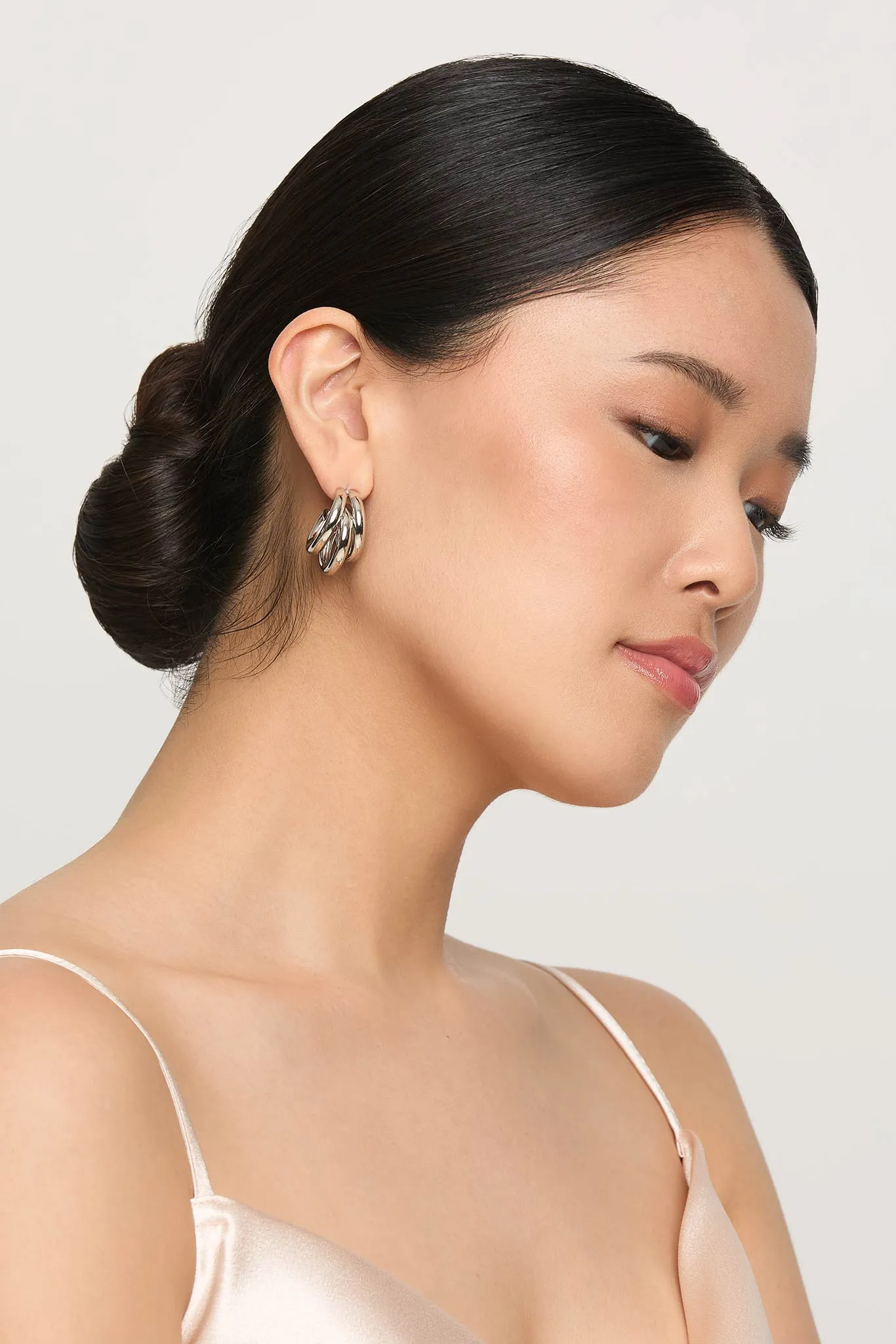 Shoreditch Earrings - Silver sold by Birdy Grey product image thumbnail 4
