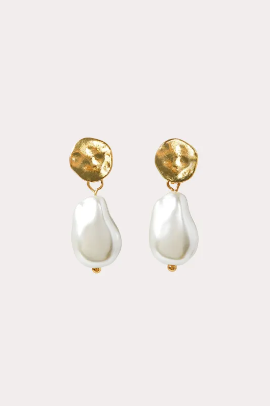 Amalfi Earrings - Gold sold by Birdy Grey