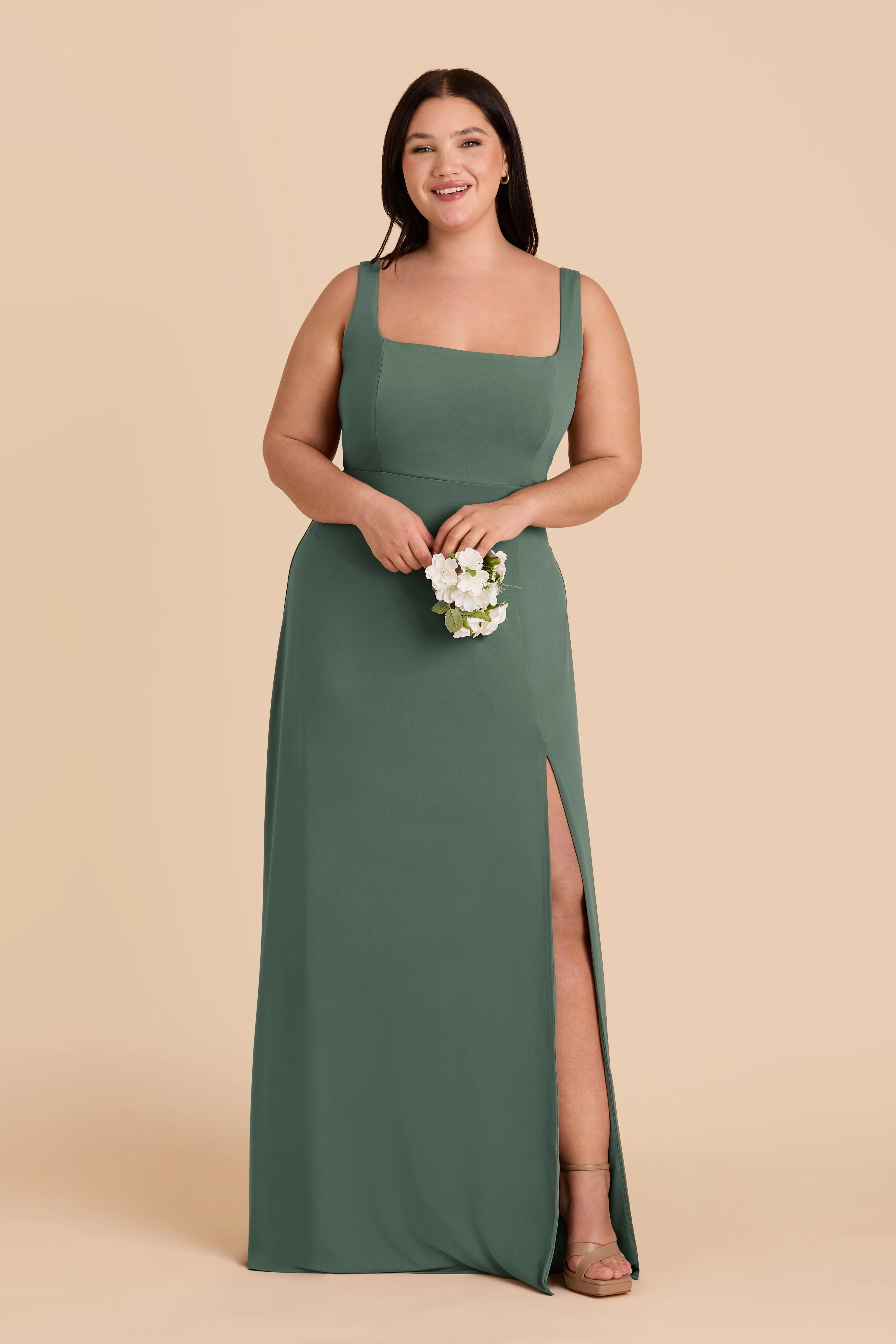 Alex Luxe Knit Dress - Eucalyptus sold by Birdy Grey product image thumbnail 2