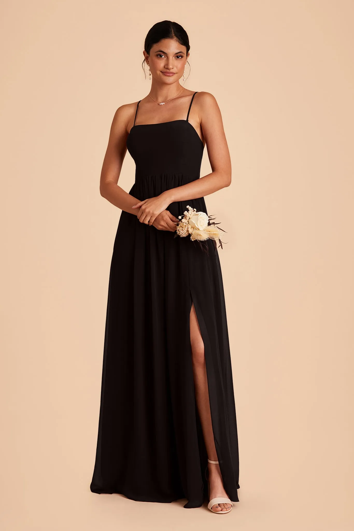 August Chiffon Dress - Black sold by Birdy Grey product image thumbnail 4