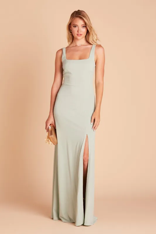 Alex Crepe Dress - Sage sold by Birdy Grey