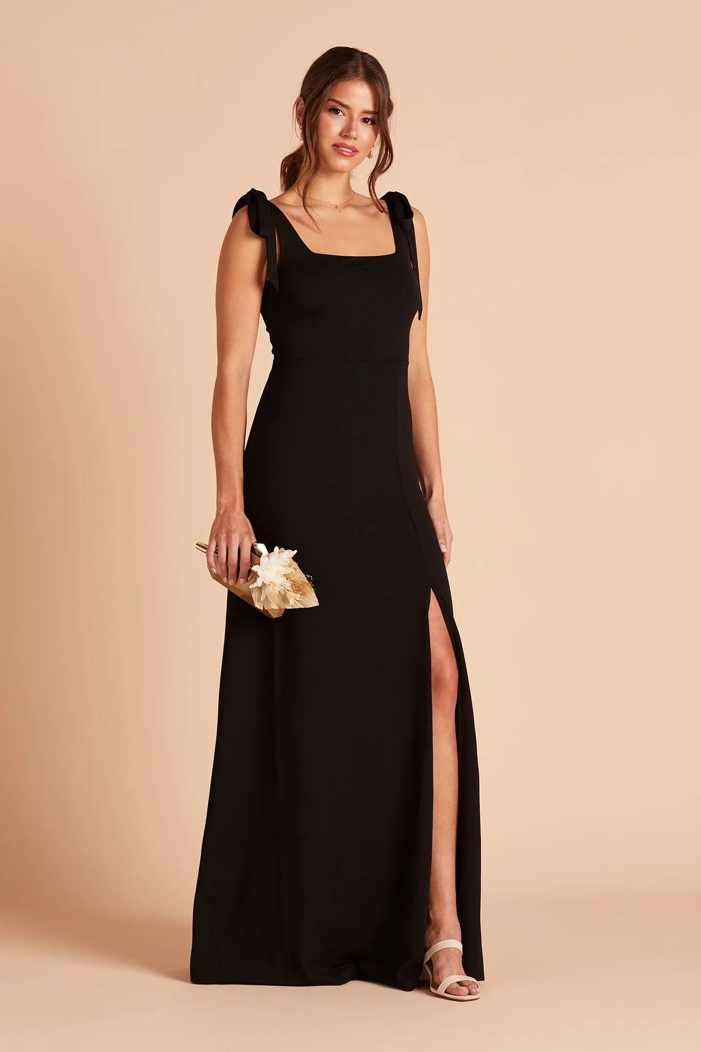 Alex Crepe Dress - Black sold by Birdy Grey product image thumbnail 5