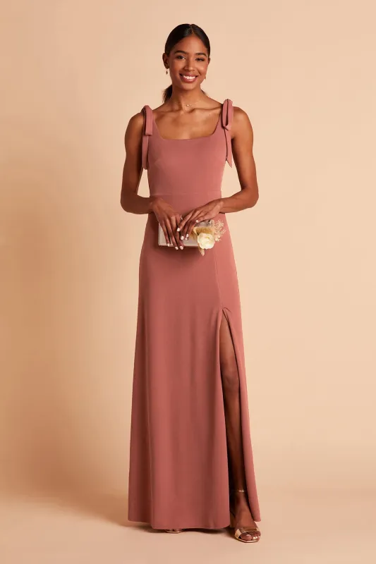 Alex Crepe Dress - Desert Rose sold by Birdy Grey