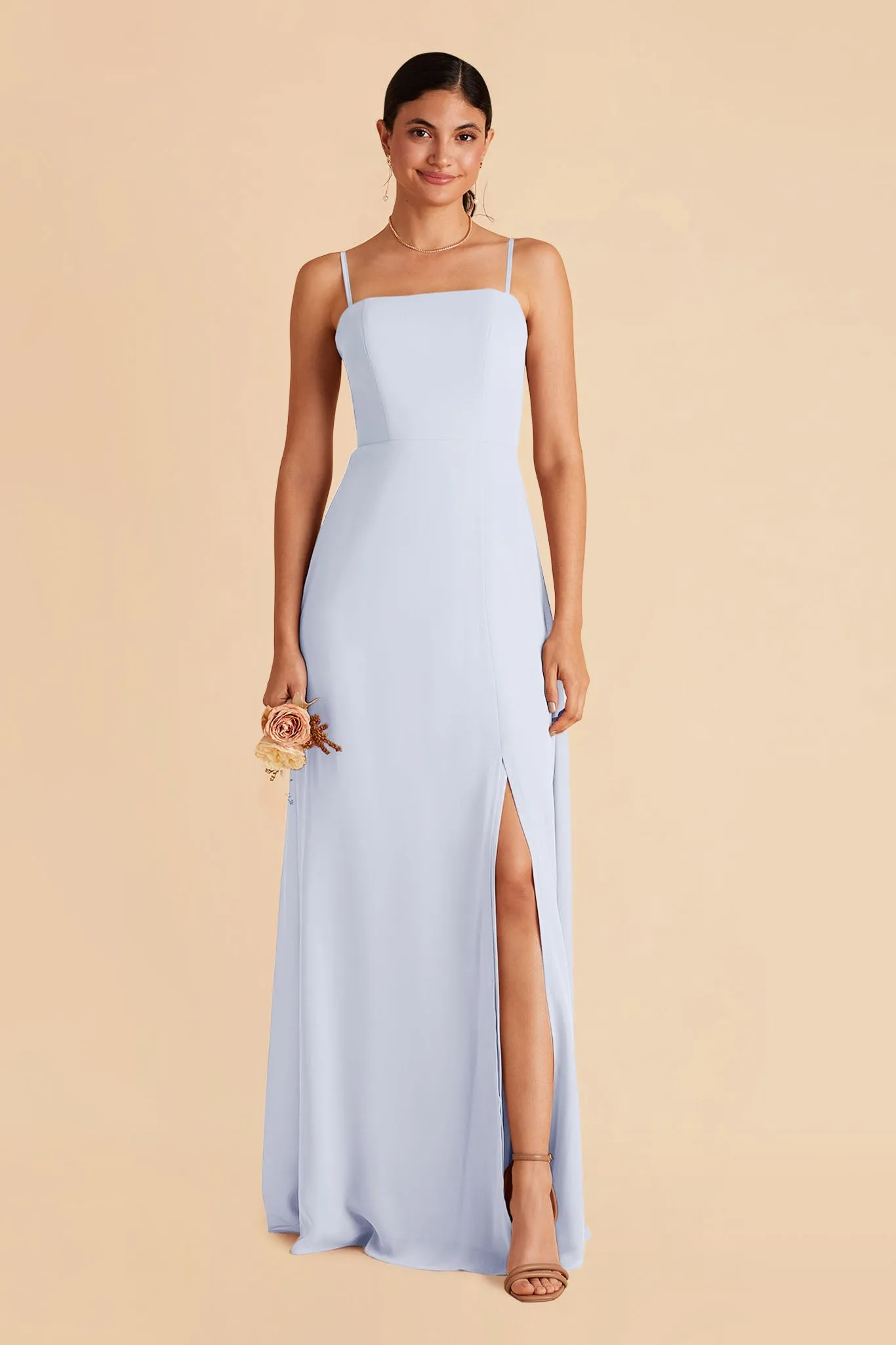 Chris Chiffon Dress - Ice Blue sold by Birdy Grey product image thumbnail 3