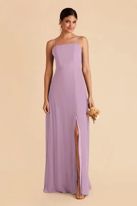 Chris Chiffon Dress - Lavender sold by Birdy Grey