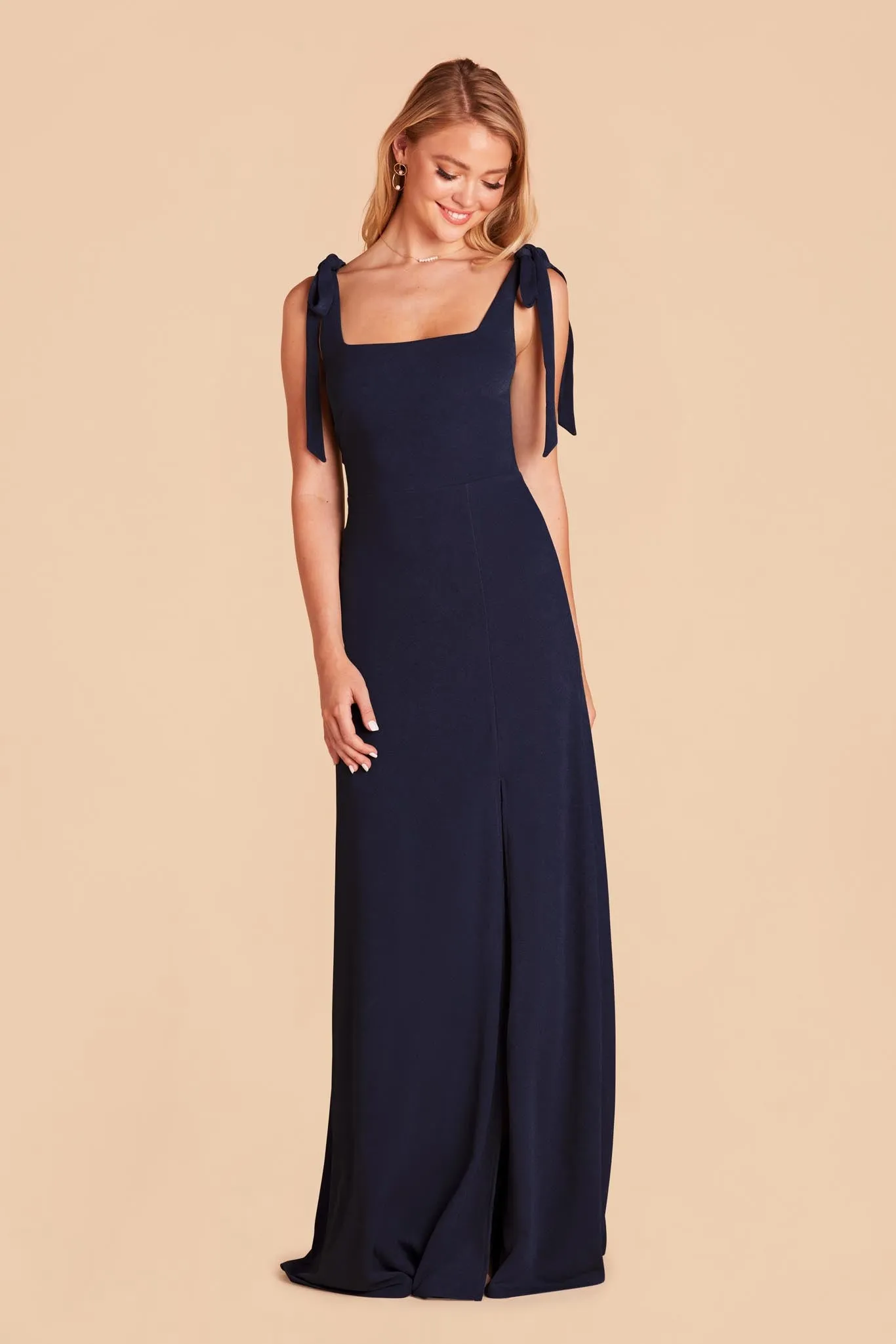 Alex Crepe Dress - Navy sold by Birdy Grey product image thumbnail 3